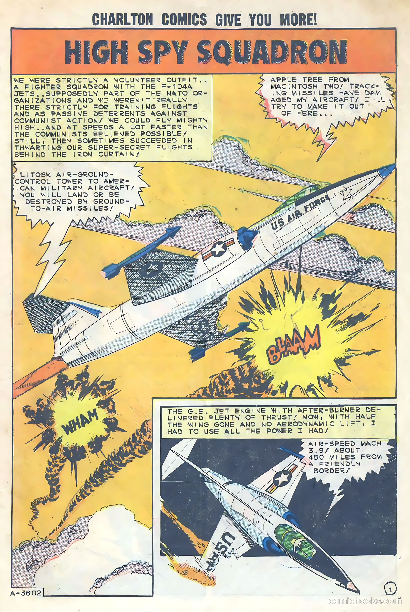 Fightin' Air Force #45 (1964) — page 3 of 36