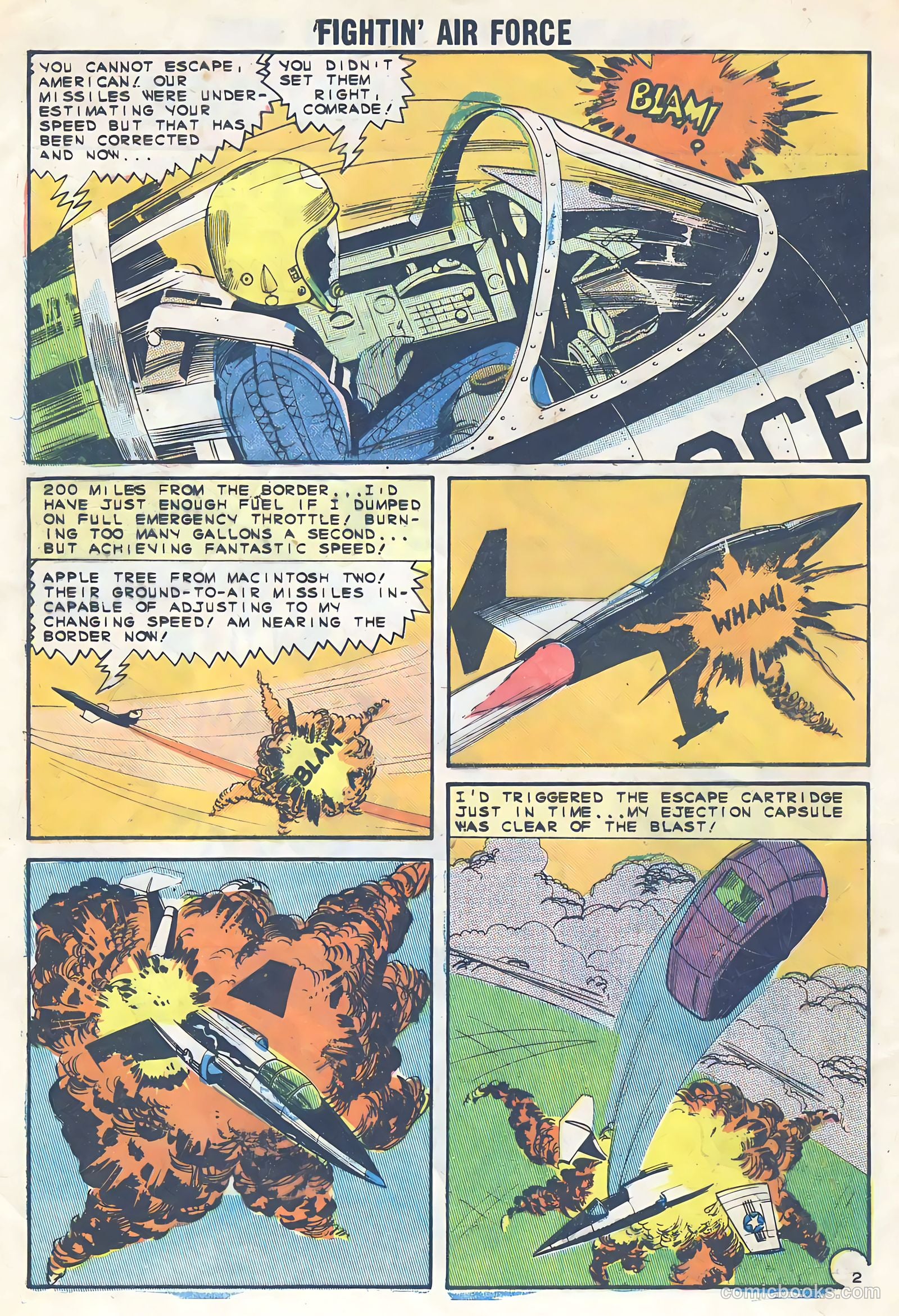 Fightin' Air Force #45 (1964) — page 4 of 36