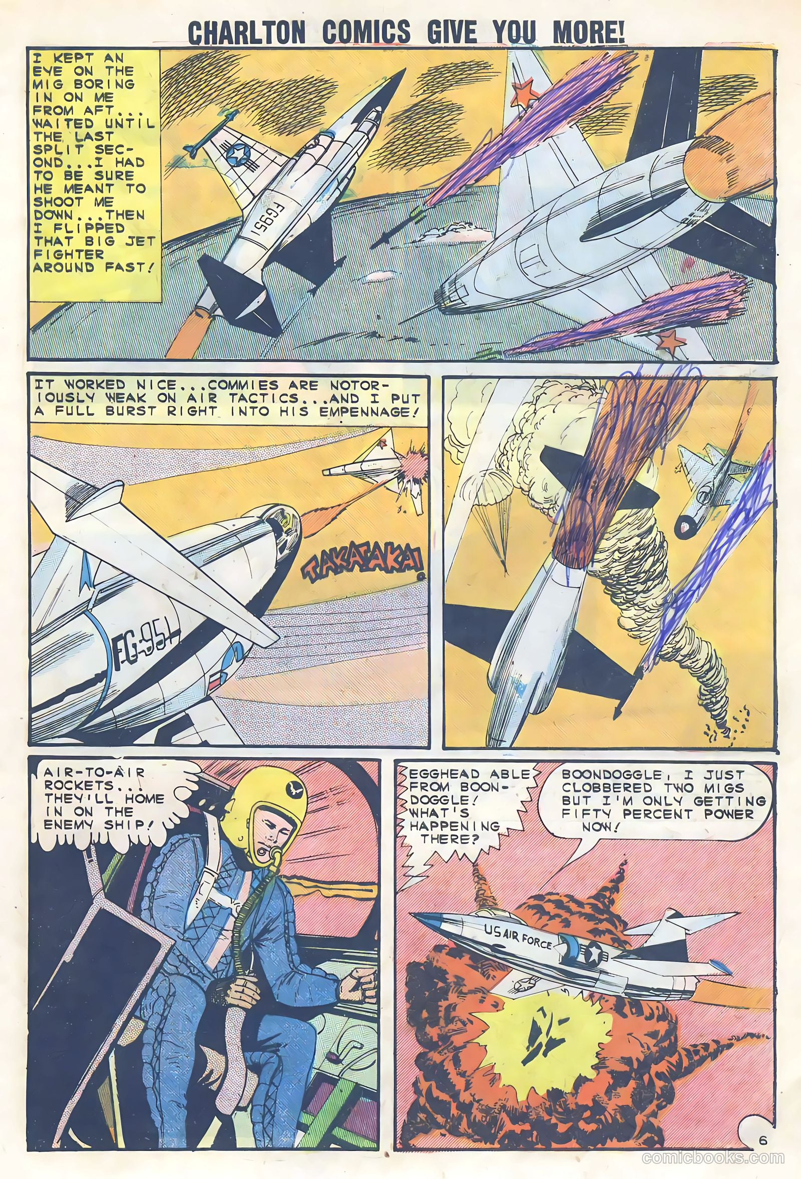 Fightin' Air Force #45 (1964) — page 9 of 36