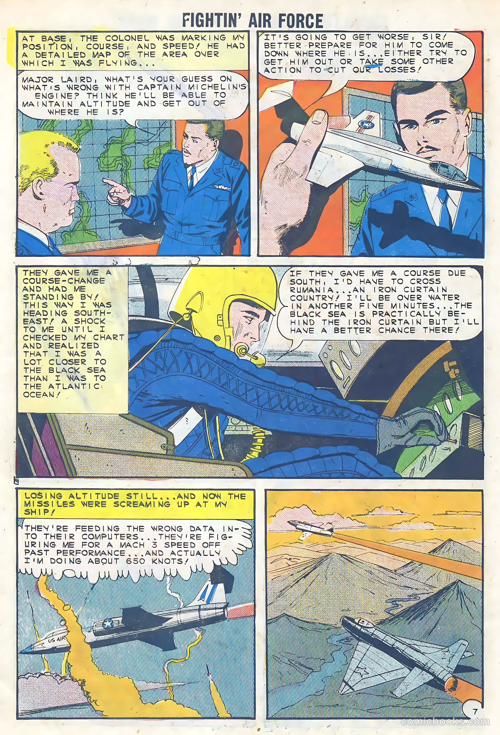Fightin' Air Force #45 (1964) — page 10 of 36