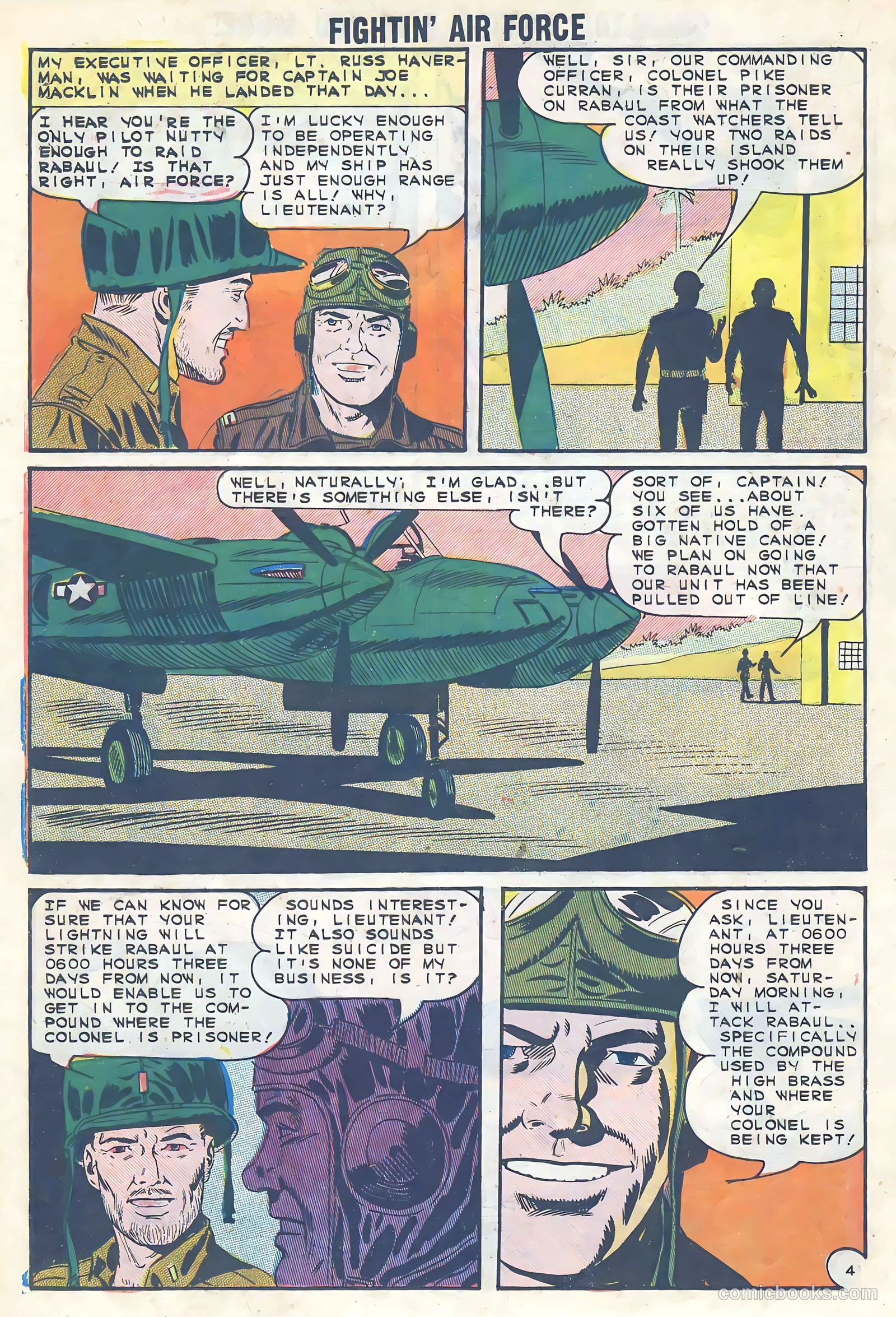 Fightin' Air Force #45 (1964) — page 18 of 36
