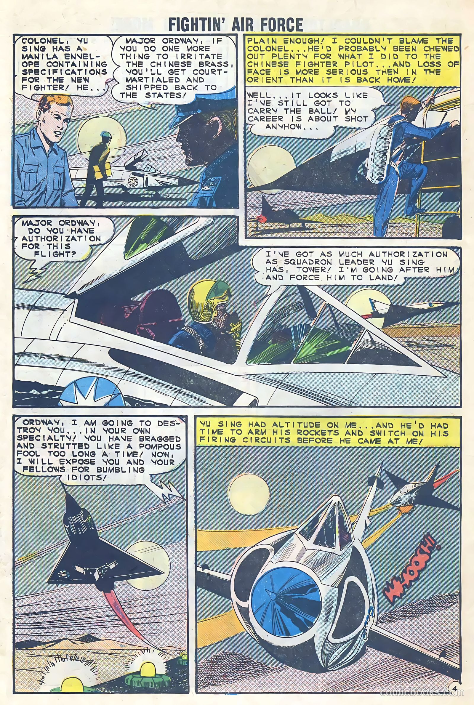 Fightin' Air Force #45 (1964) — page 26 of 36