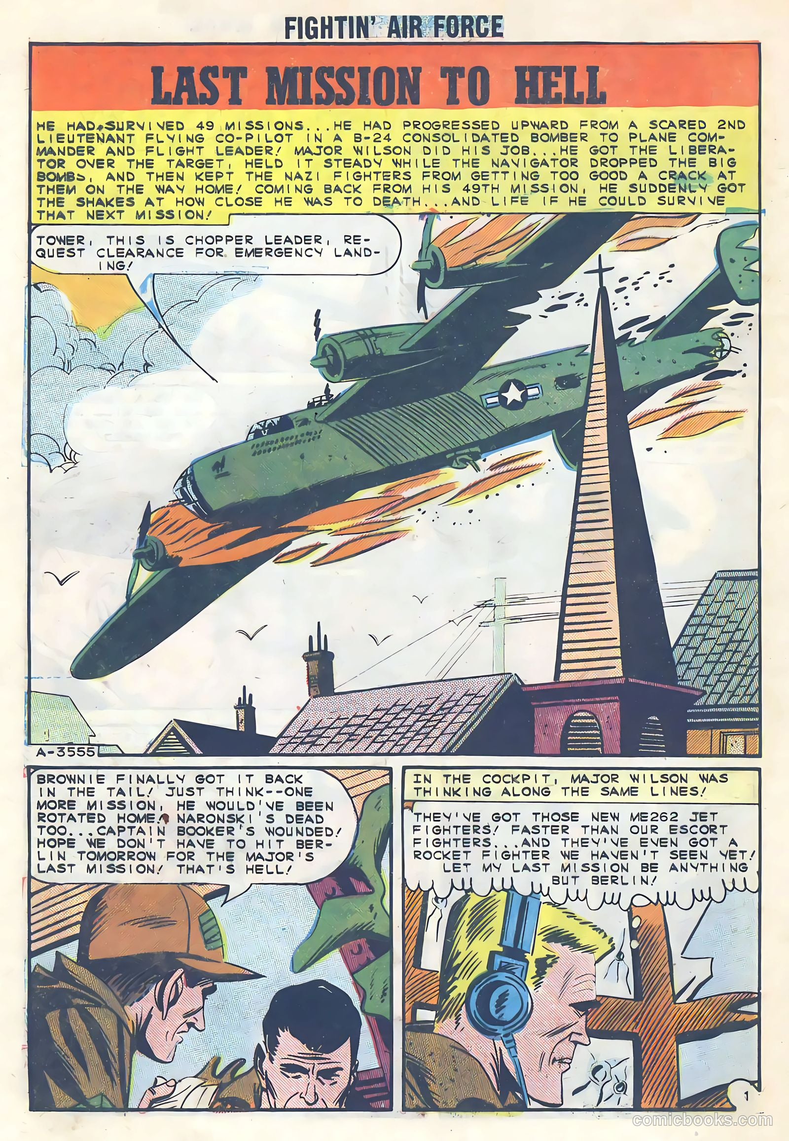 Fightin' Air Force #45 (1964) — page 28 of 36
