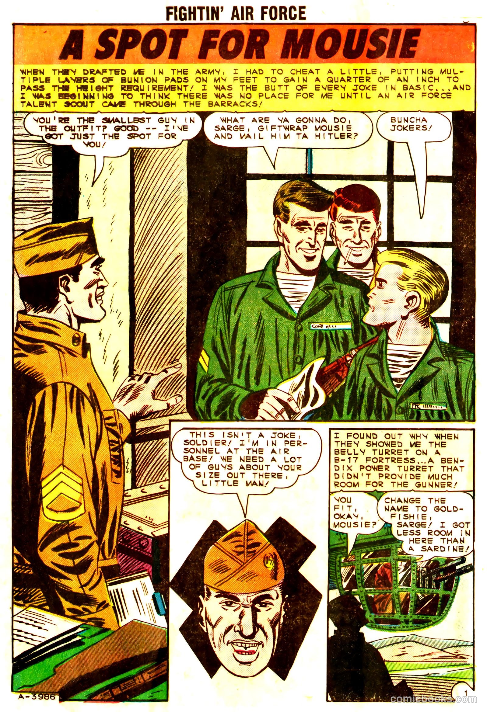 Fightin' Air Force #46 (1964) — page 10 of 36