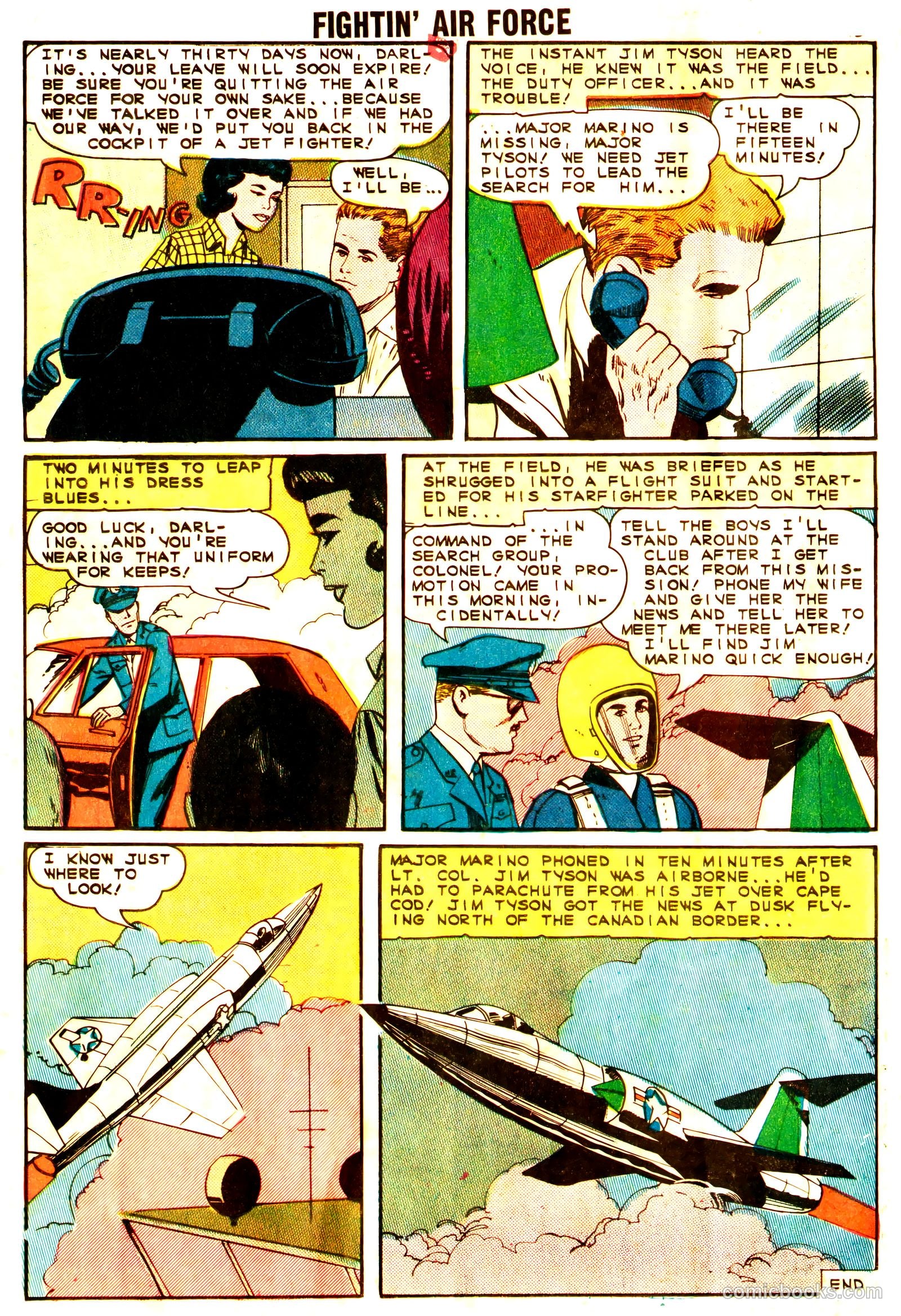 Fightin' Air Force #46 (1964) — page 18 of 36