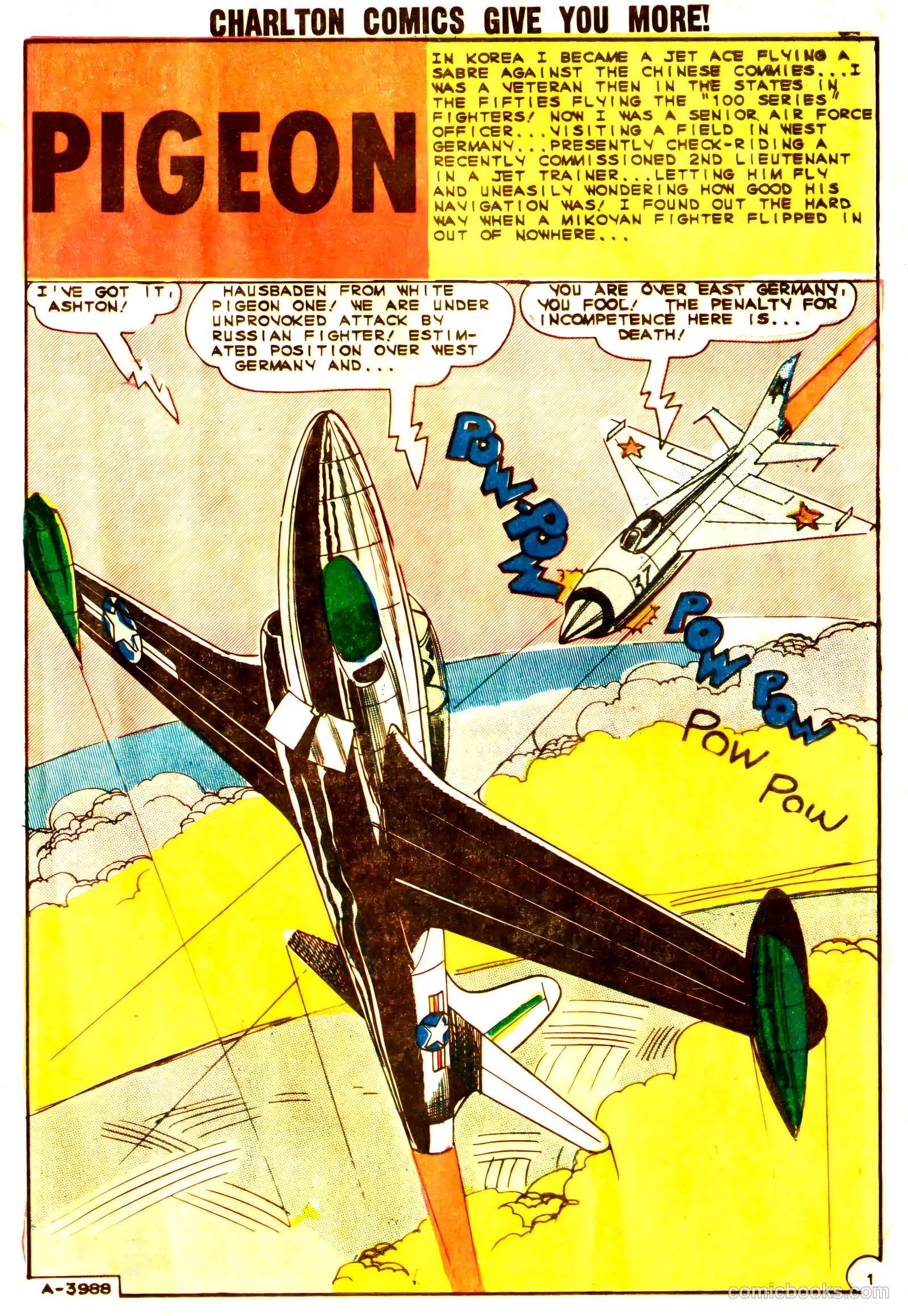 Fightin' Air Force #46 (1964) — page 23 of 36