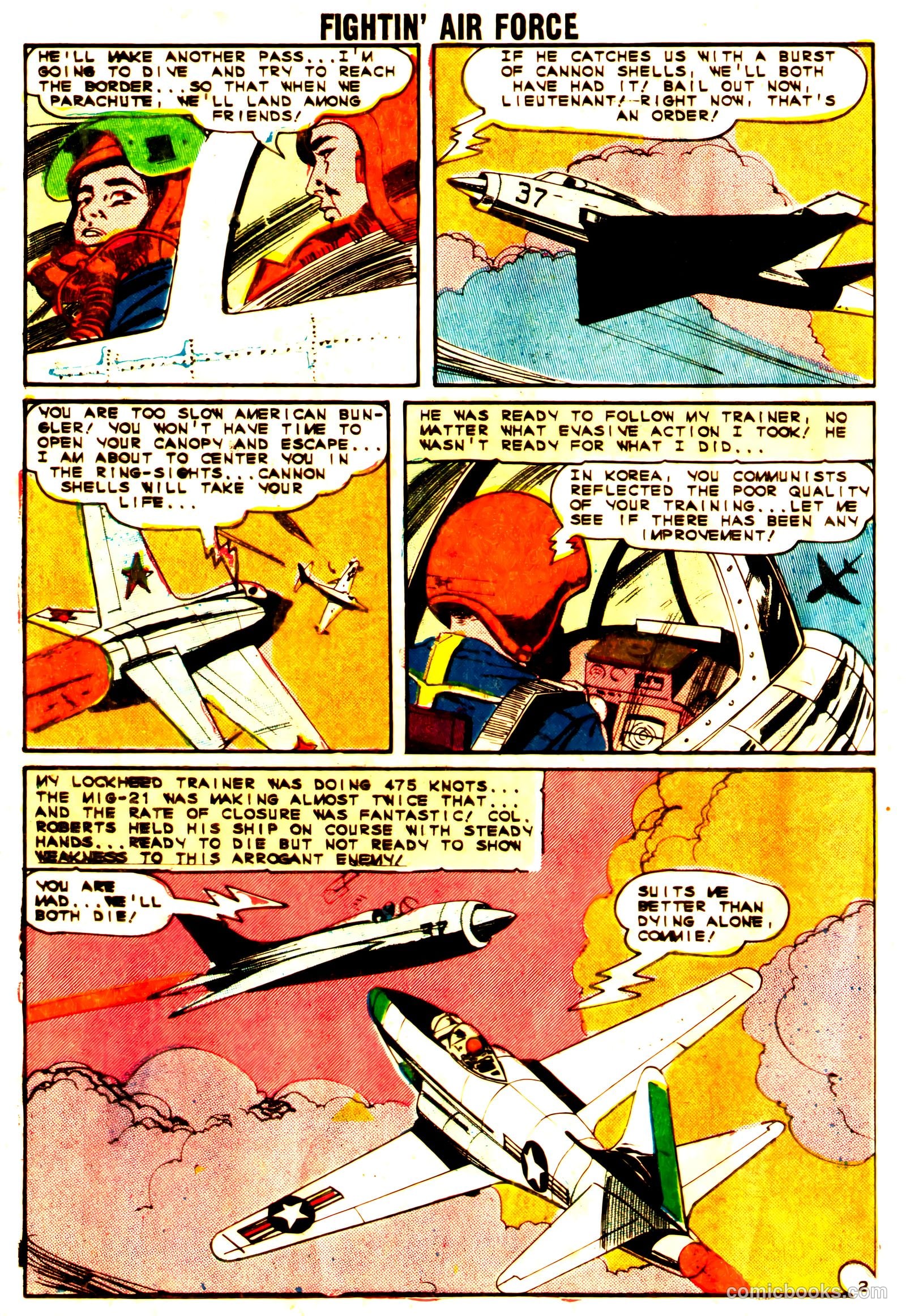 Fightin' Air Force #46 (1964) — page 24 of 36