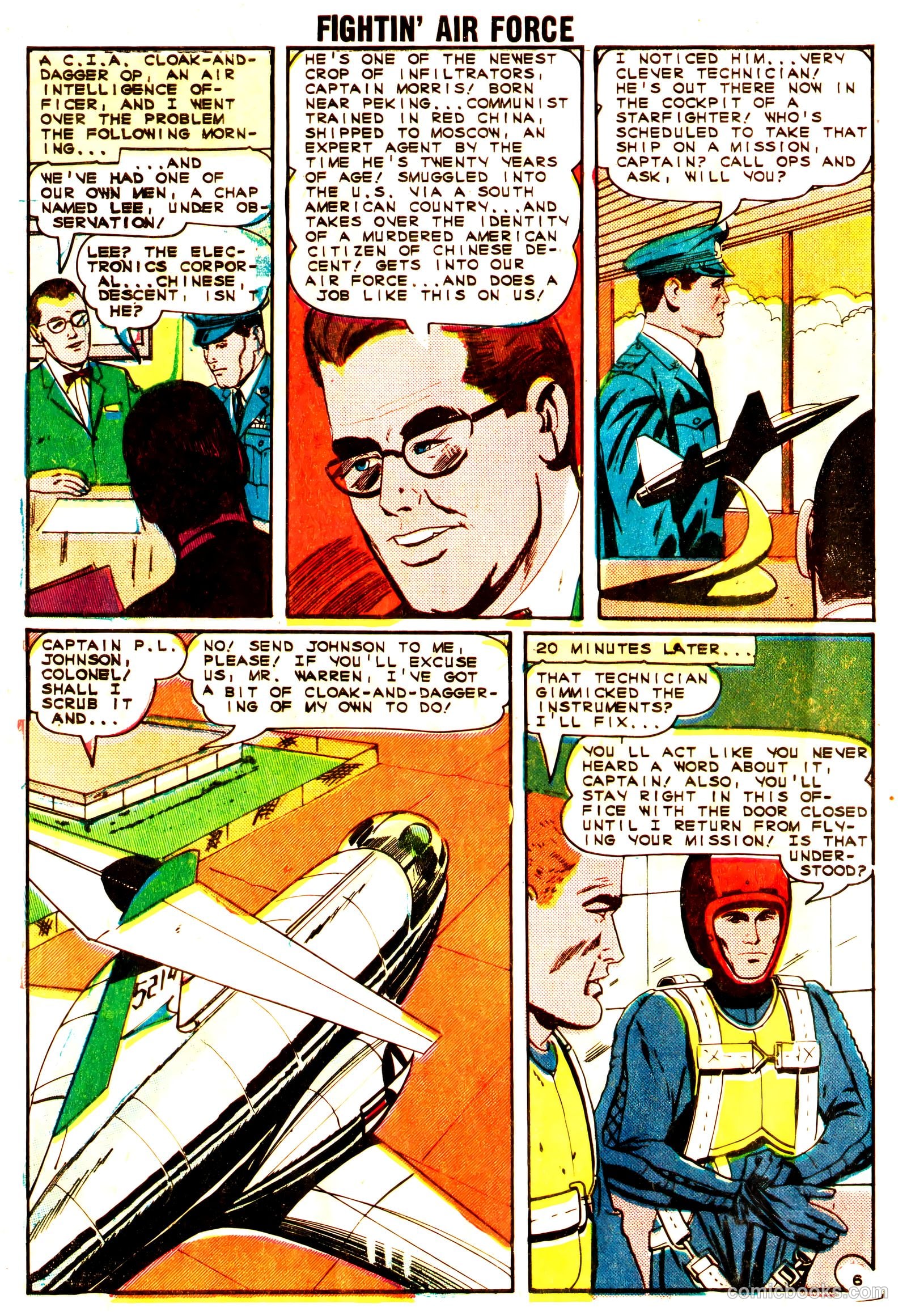 Fightin' Air Force #46 (1964) — page 28 of 36