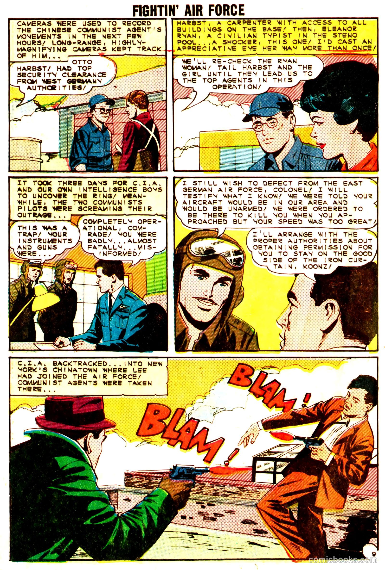 Fightin' Air Force #46 (1964) — page 32 of 36