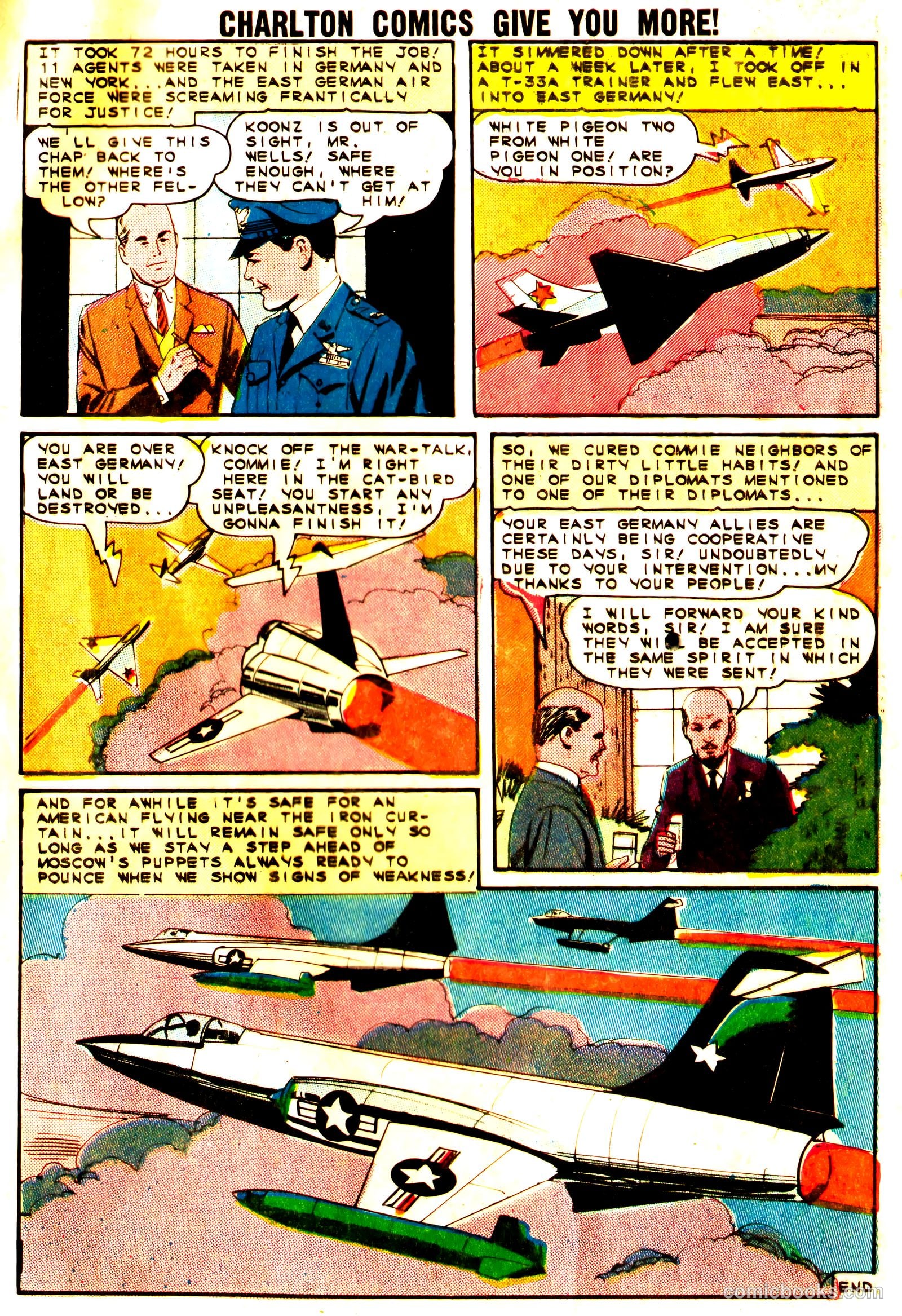Fightin' Air Force #46 (1964) — page 33 of 36