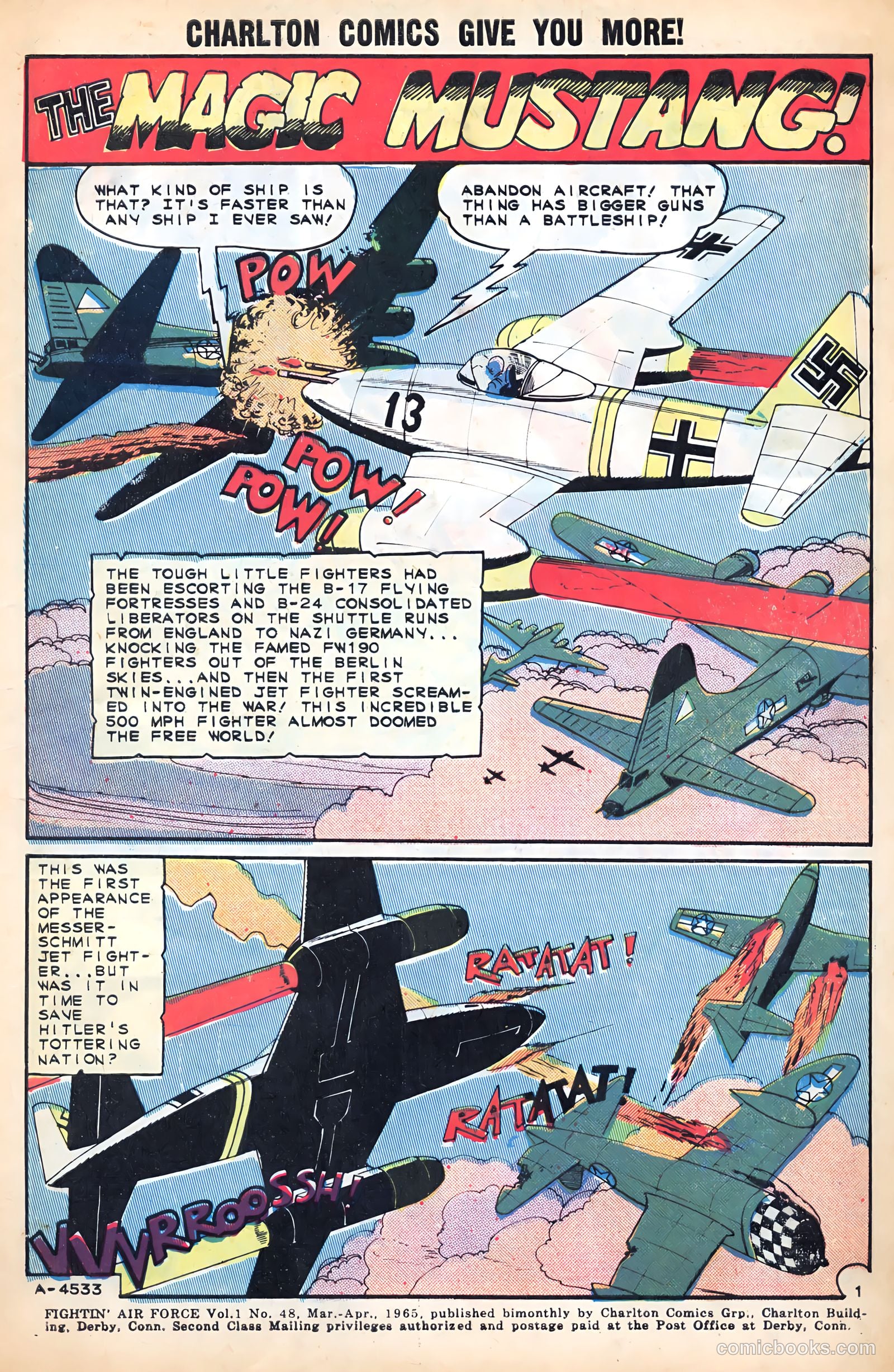 Fightin' Air Force #48 (1965) — page 3 of 37
