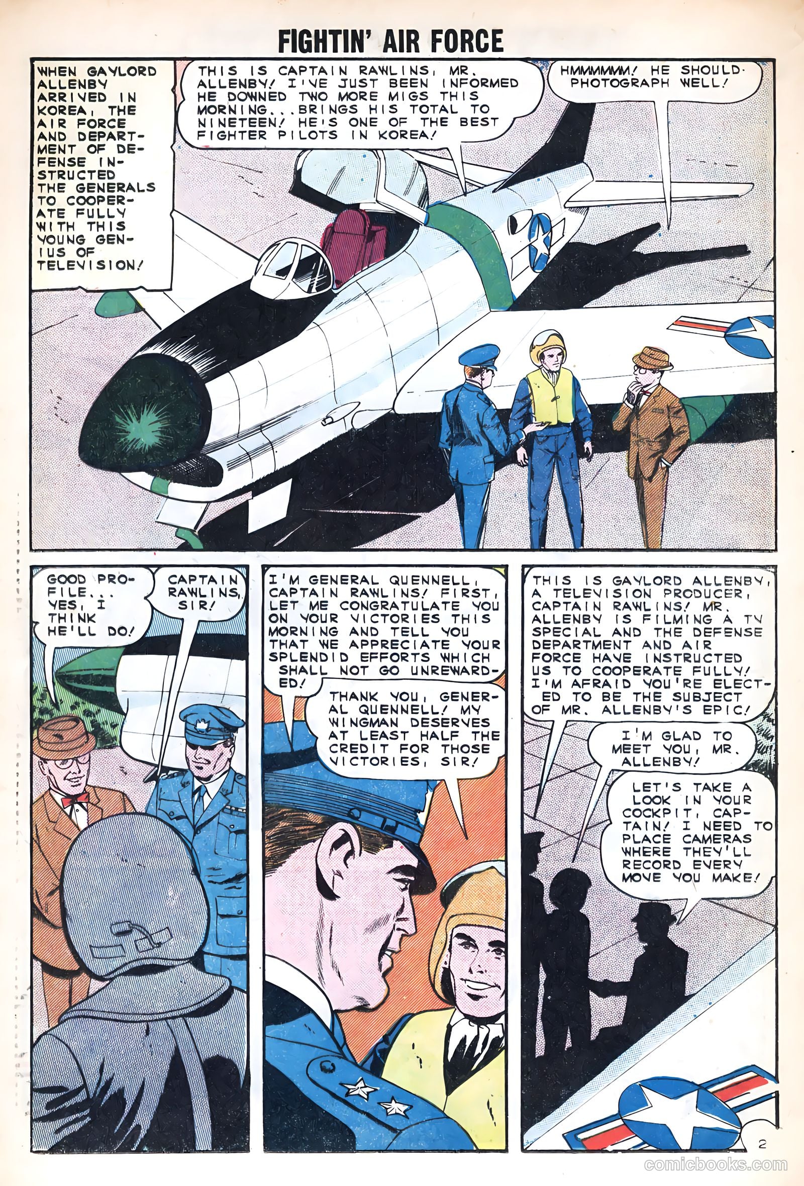Fightin' Air Force #48 (1965) — page 20 of 37