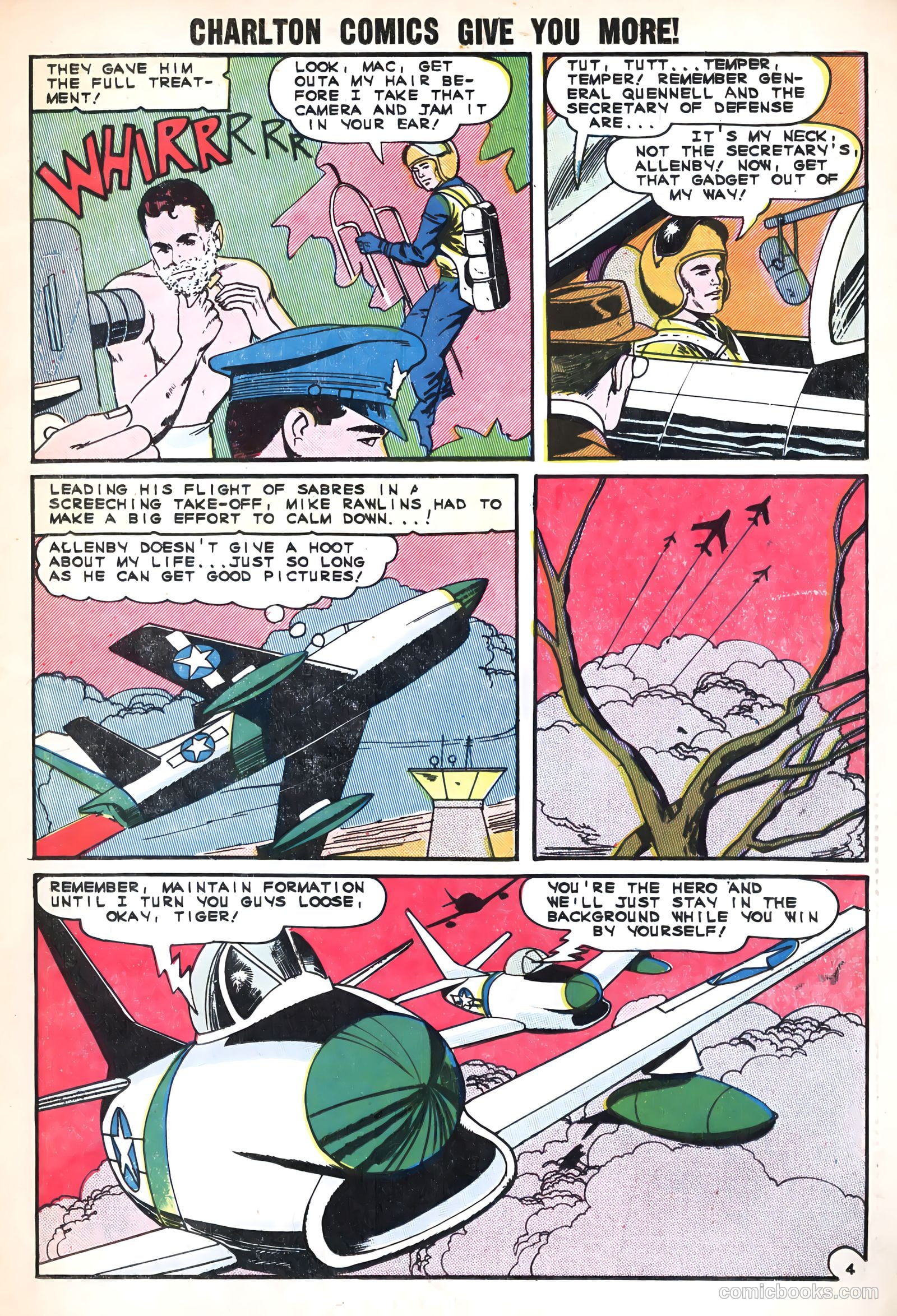 Fightin' Air Force #48 (1965) — page 23 of 37