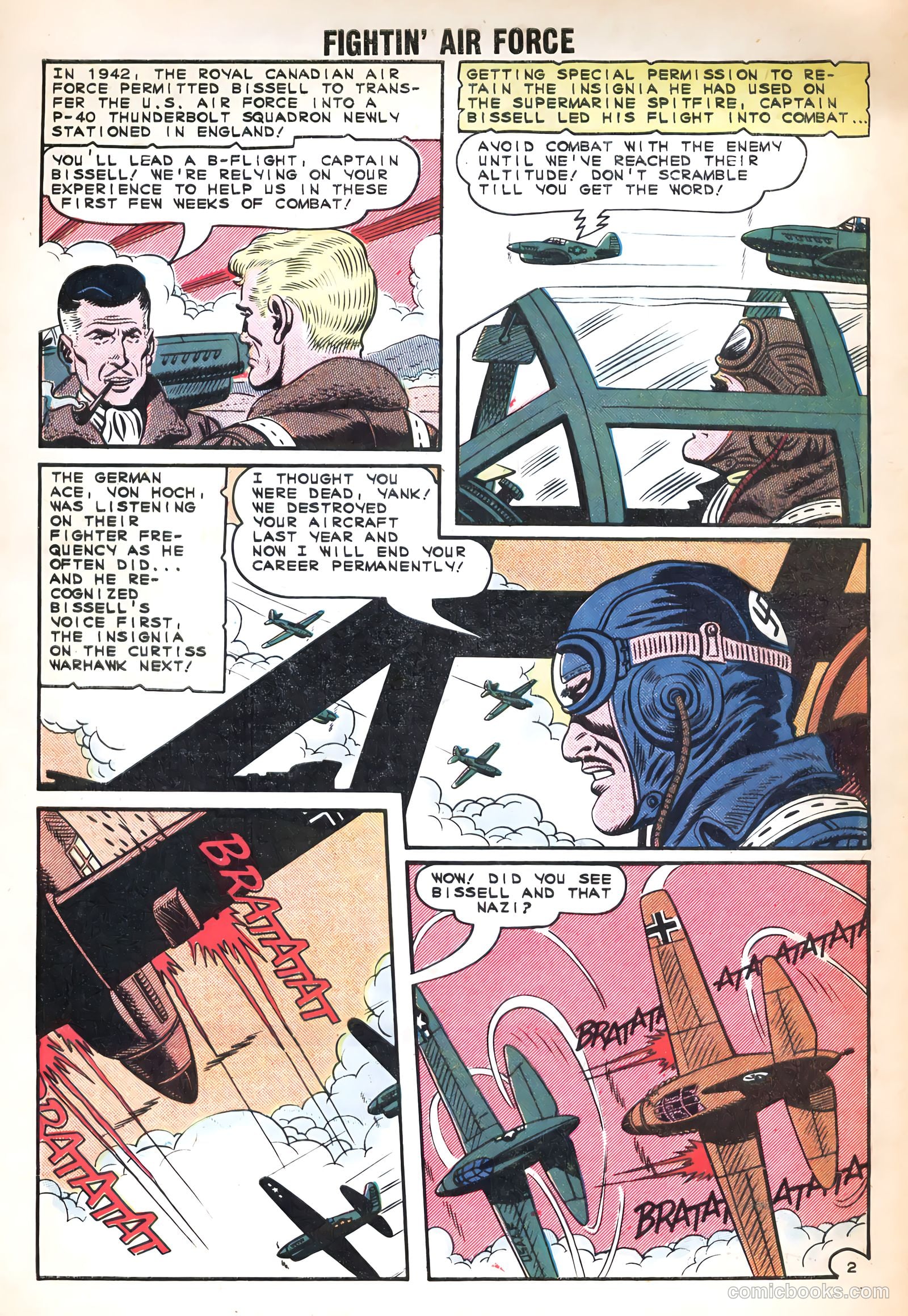 Fightin' Air Force #48 (1965) — page 32 of 37
