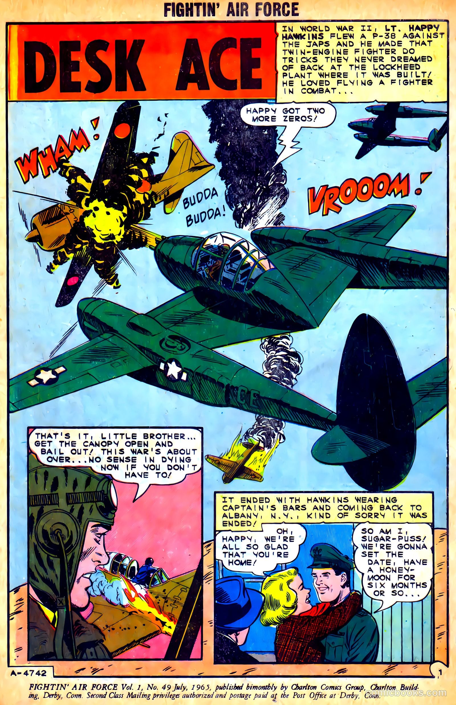Fightin' Air Force #49 (1965) — page 3 of 36