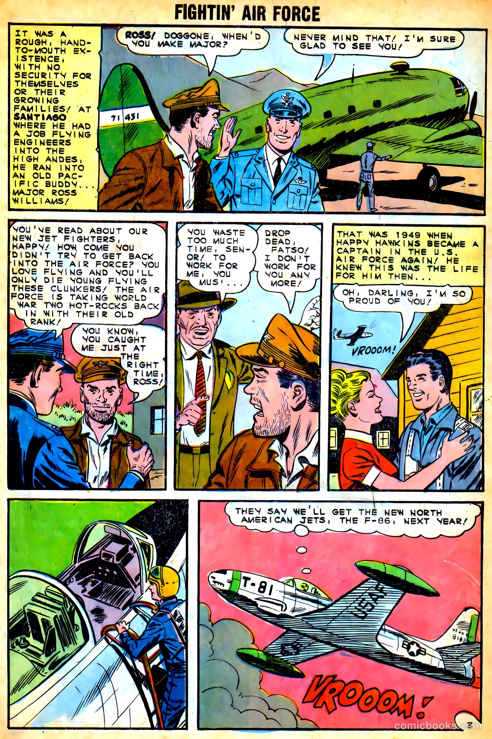 Fightin' Air Force #49 (1965) — page 5 of 36