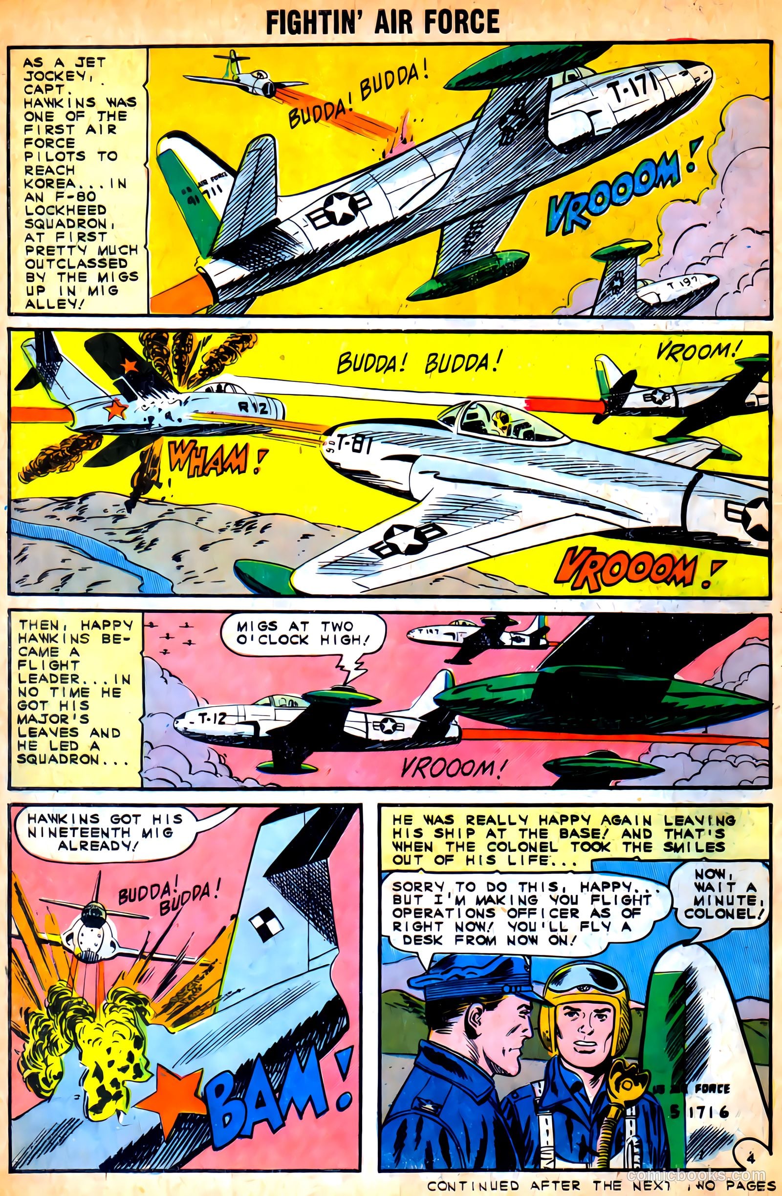 Fightin' Air Force #49 (1965) — page 6 of 36