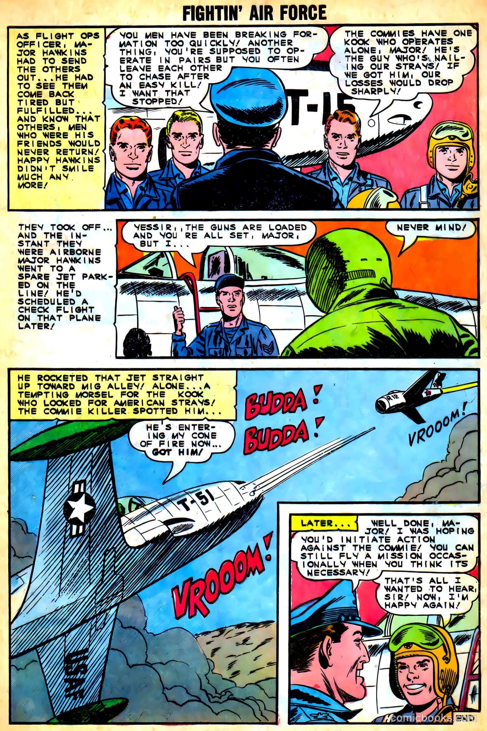 Fightin' Air Force #49 (1965) — page 9 of 36