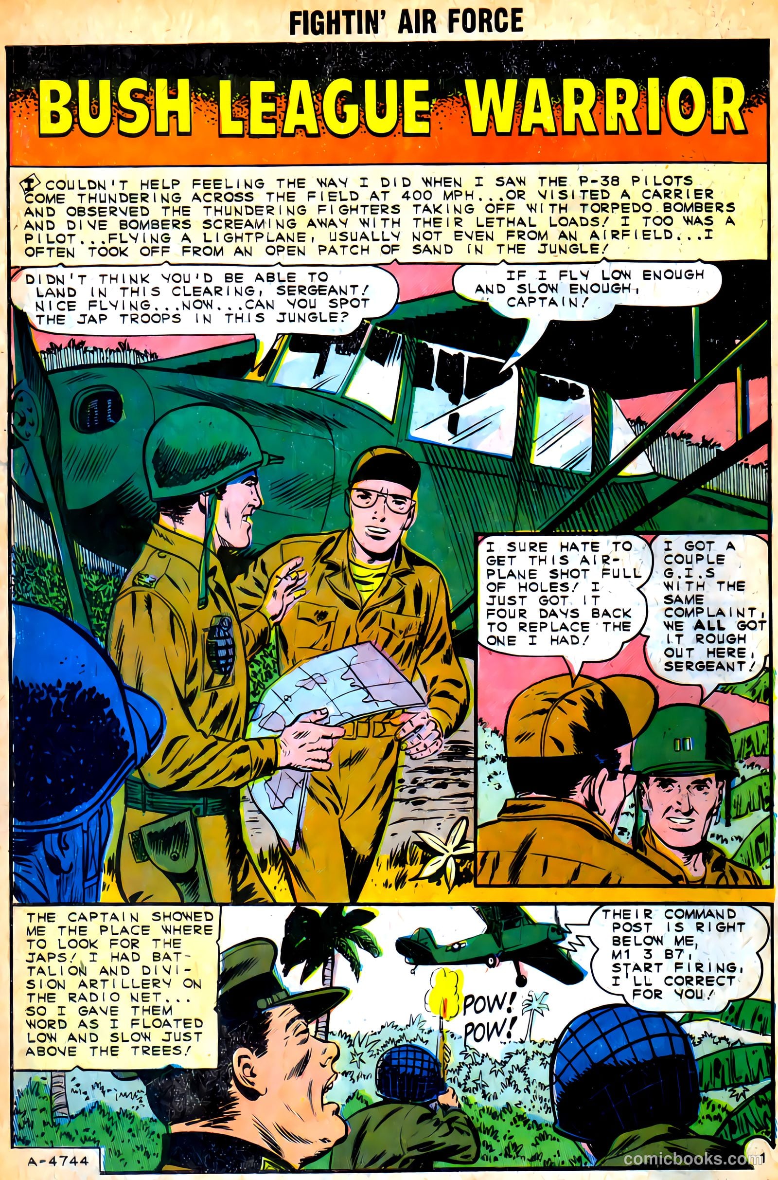 Fightin' Air Force #49 (1965) — page 10 of 36