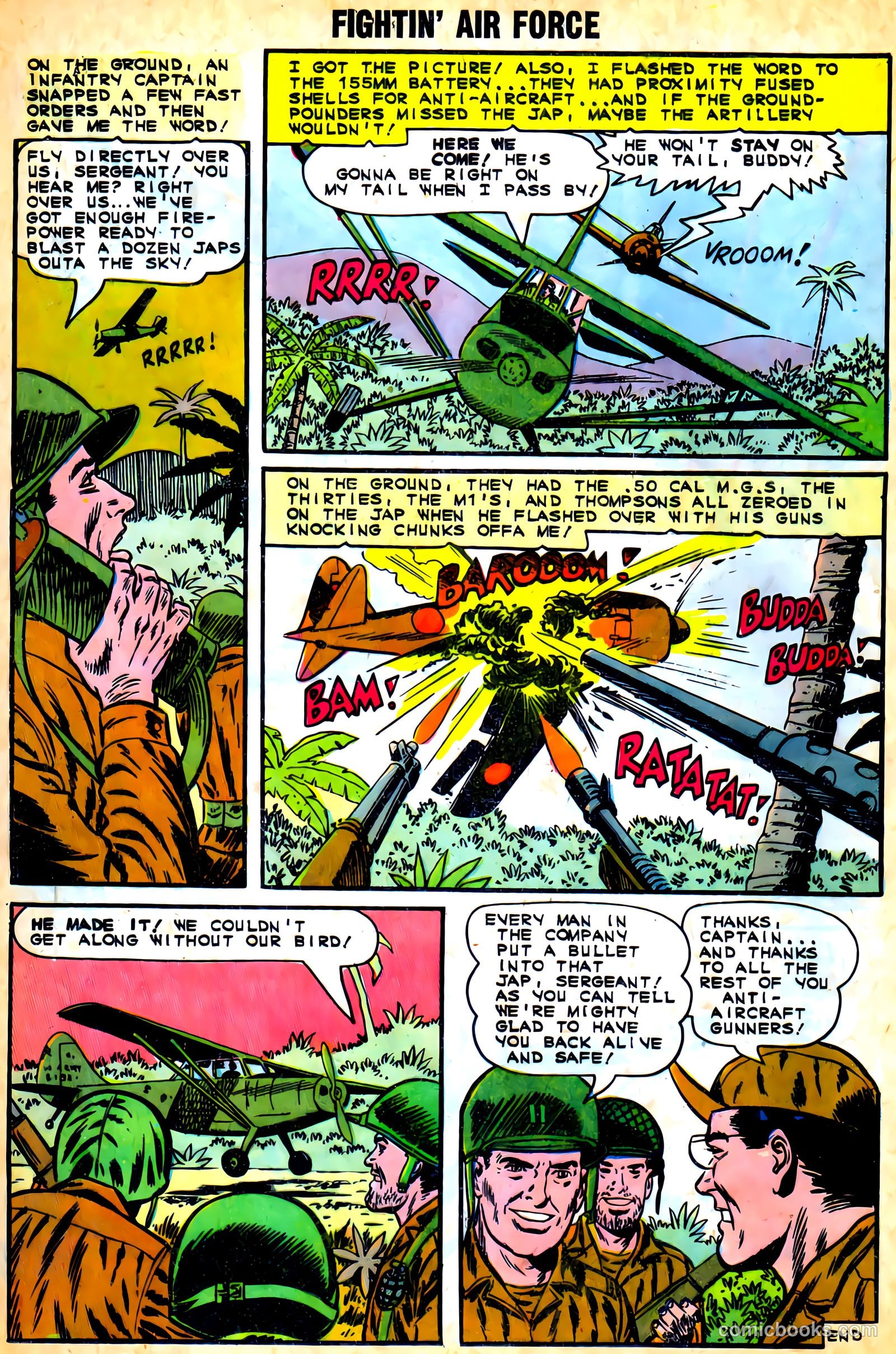 Fightin' Air Force #49 (1965) — page 12 of 36