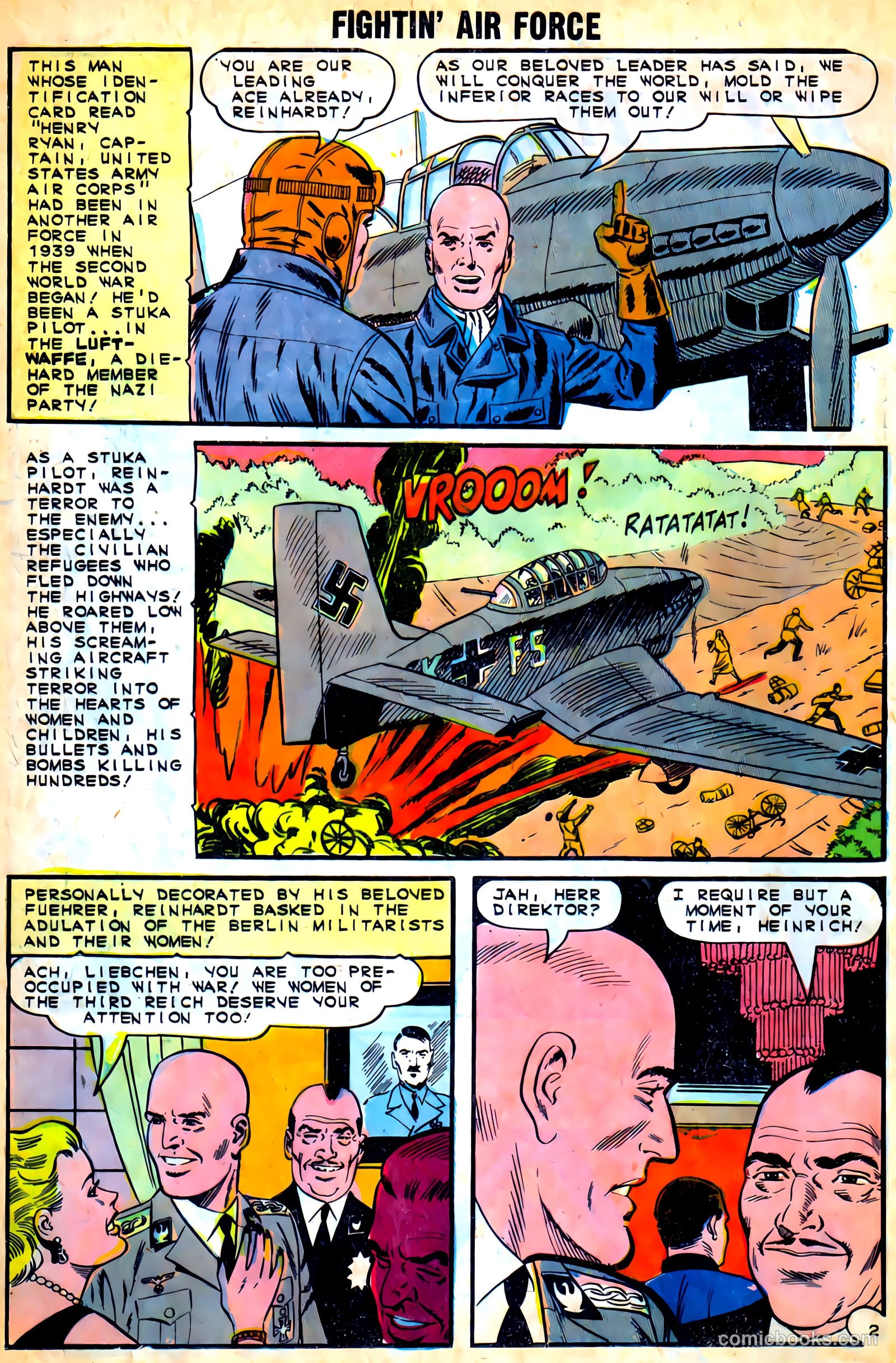 Fightin' Air Force #49 (1965) — page 16 of 36