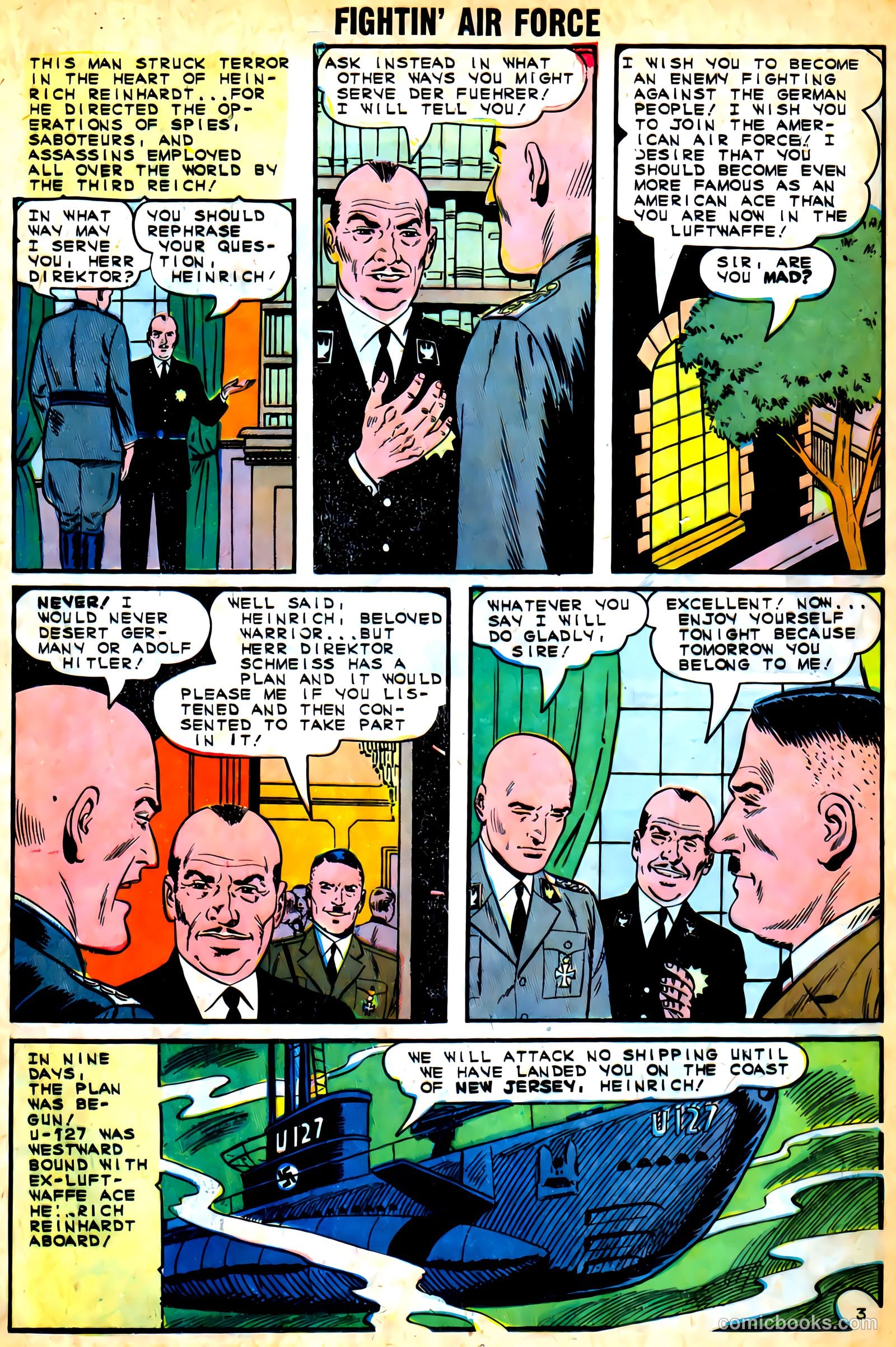 Fightin' Air Force #49 (1965) — page 17 of 36