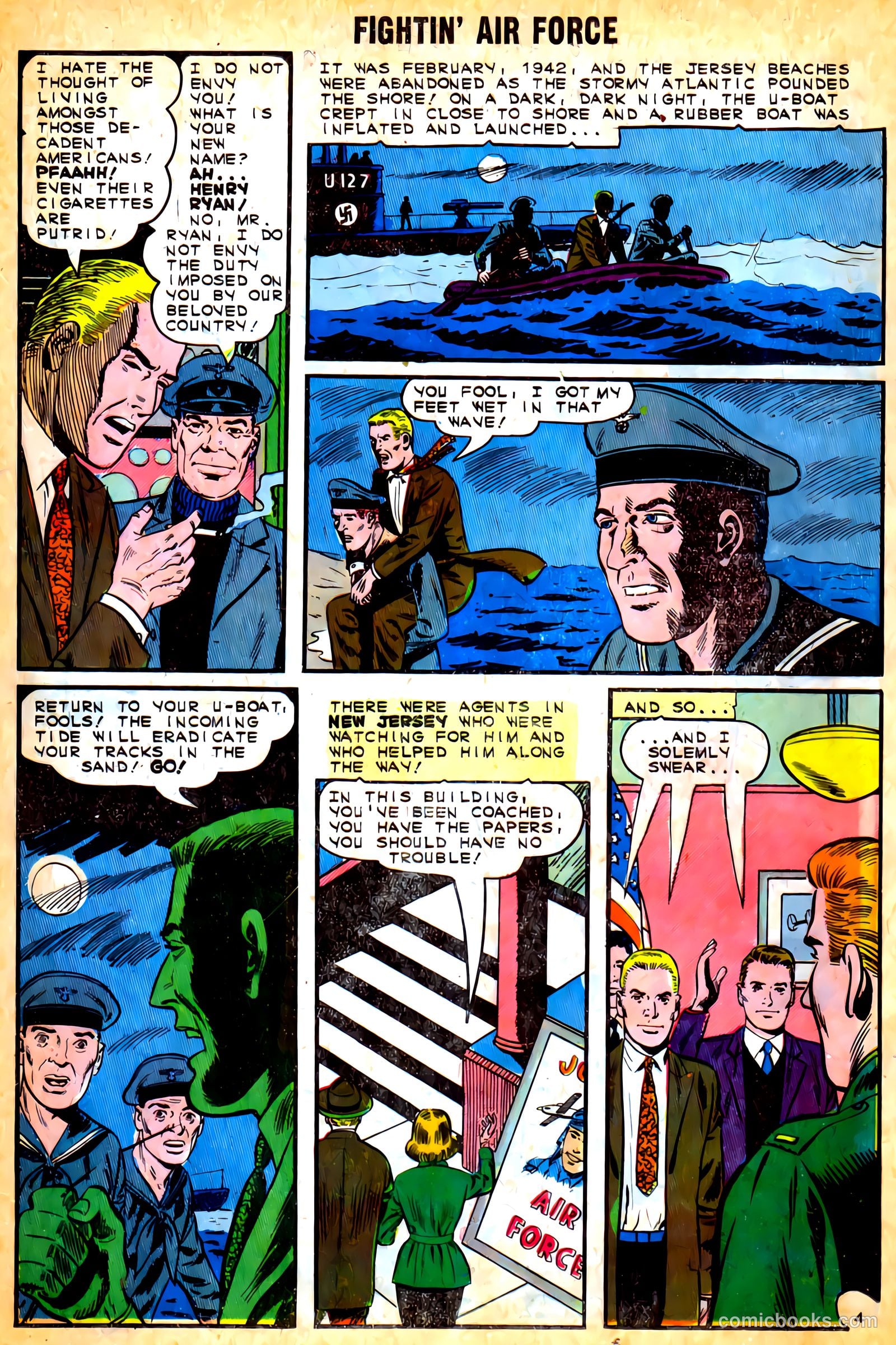 Fightin' Air Force #49 (1965) — page 18 of 36