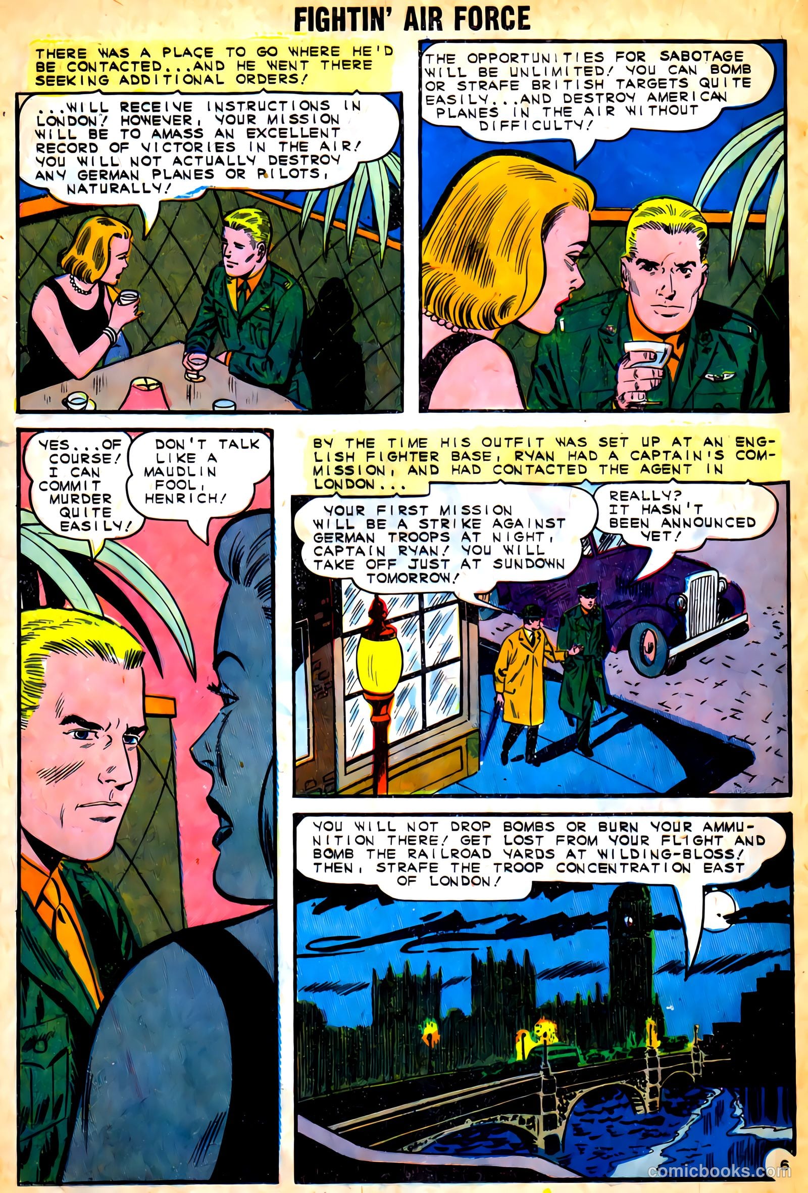 Fightin' Air Force #49 (1965) — page 20 of 36