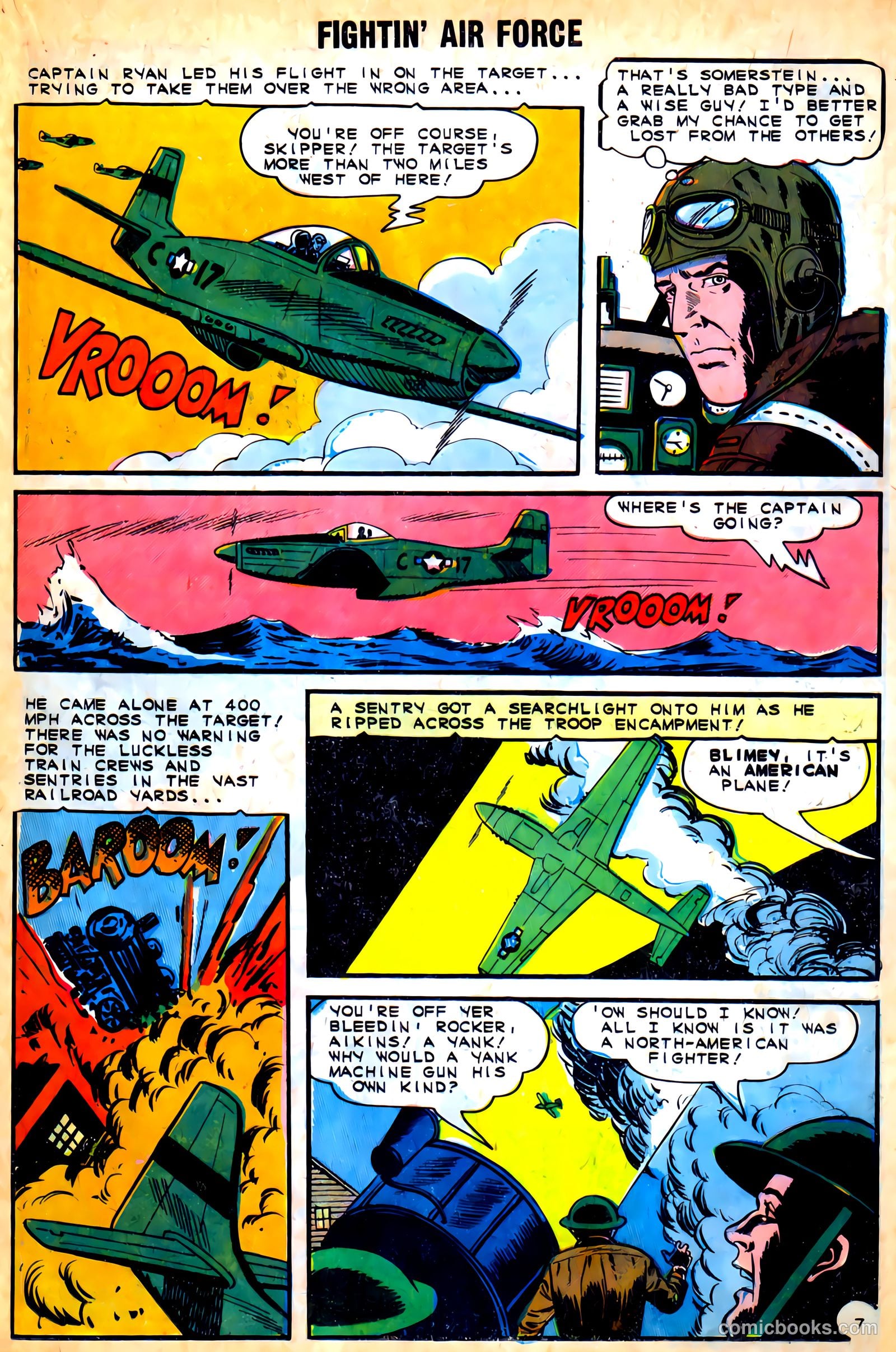 Fightin' Air Force #49 (1965) — page 21 of 36