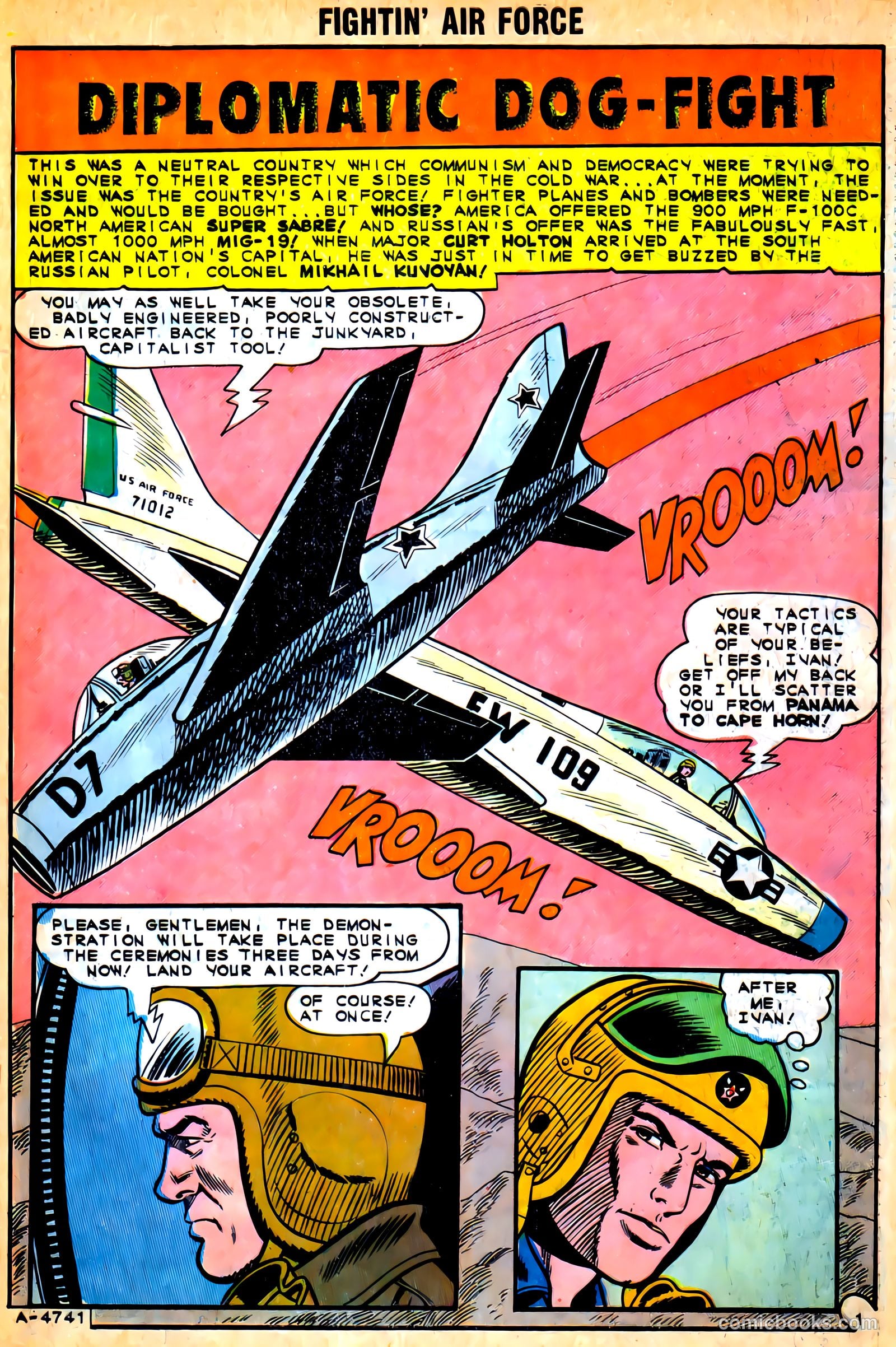 Fightin' Air Force #49 (1965) — page 27 of 36