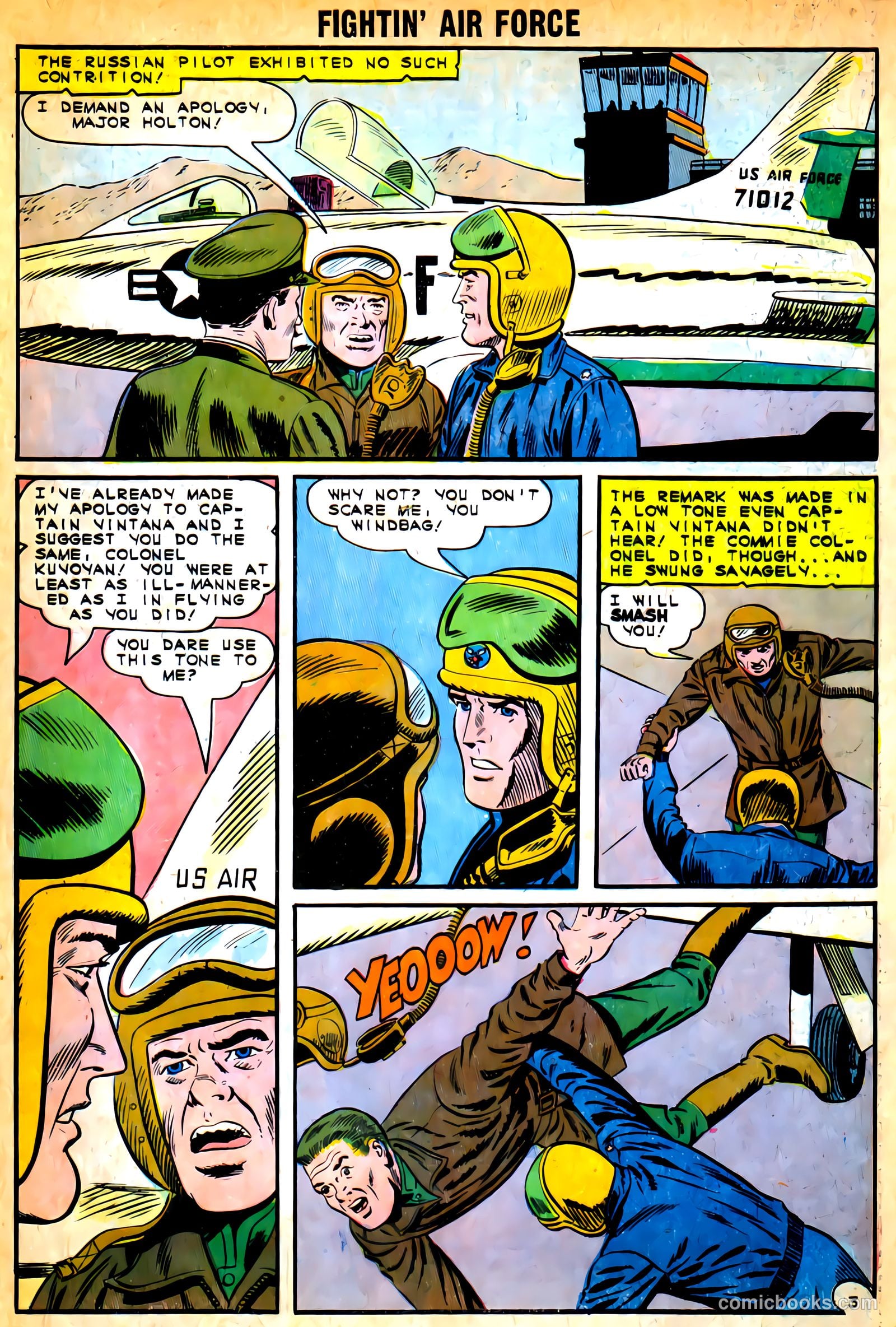 Fightin' Air Force #49 (1965) — page 31 of 36