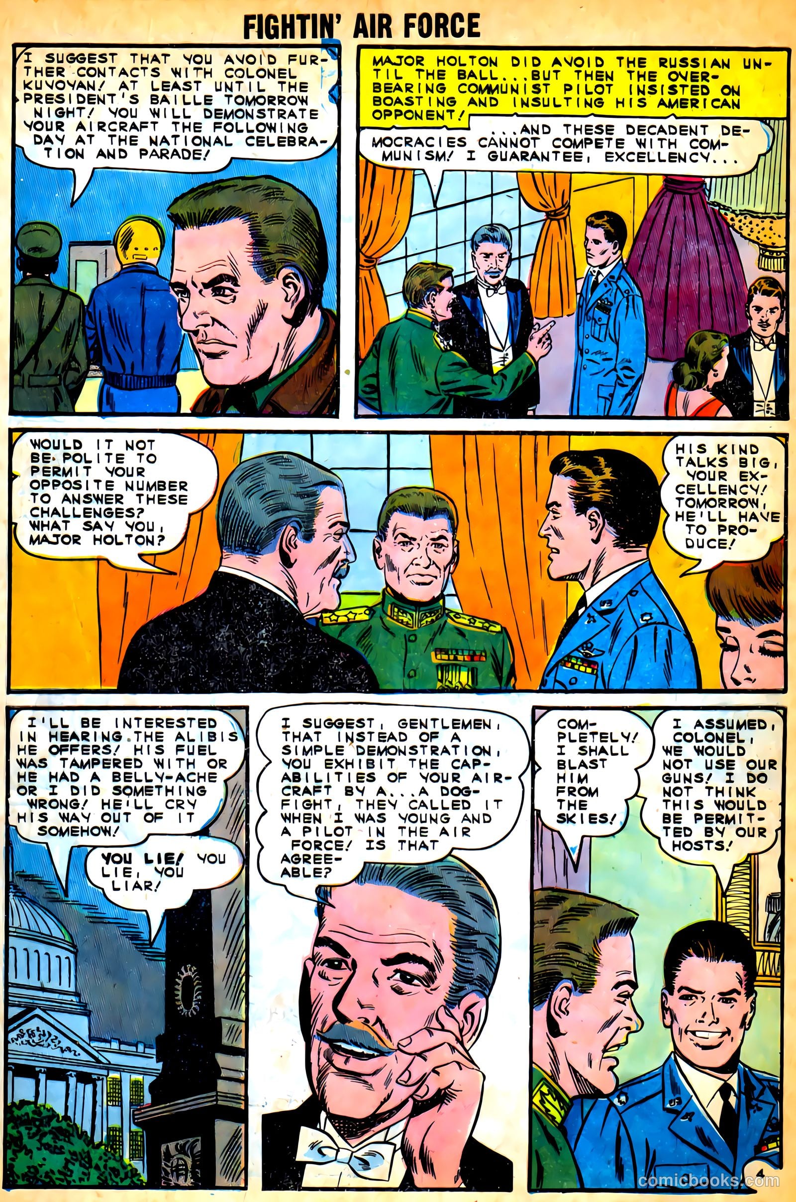 Fightin' Air Force #49 (1965) — page 32 of 36
