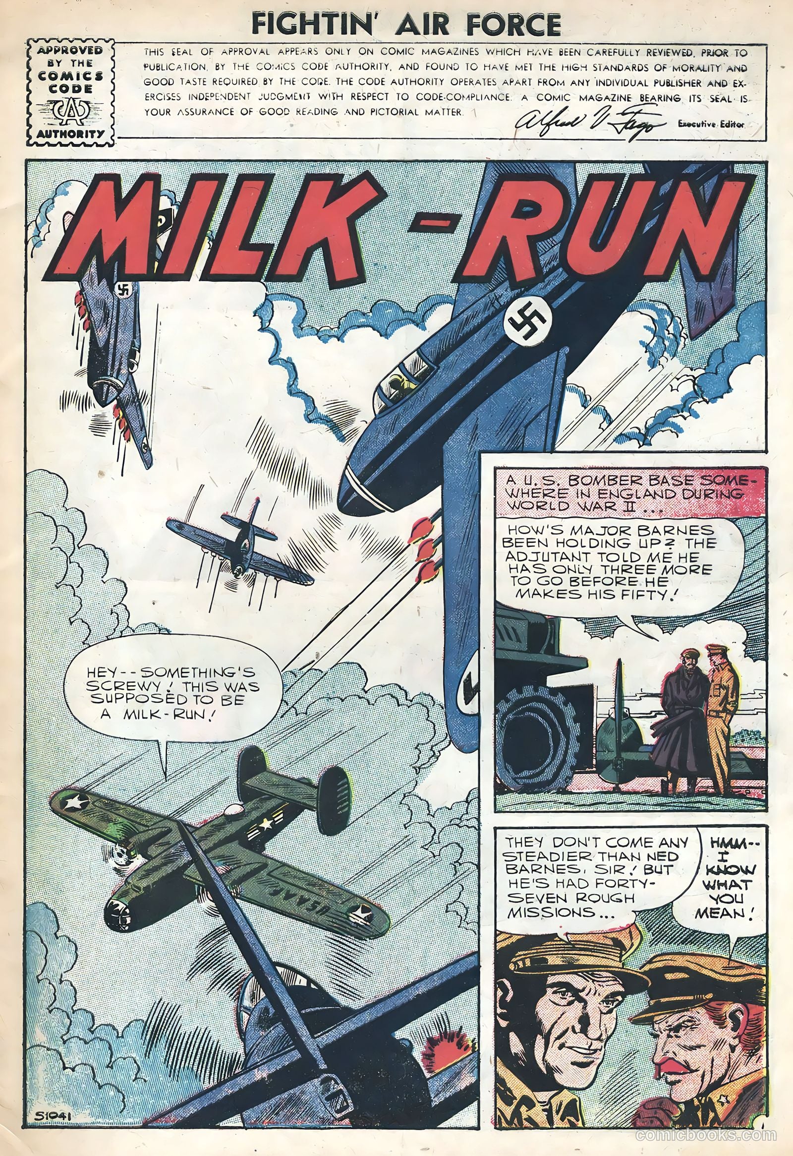 Fightin' Air Force #5 (1956) — page 3 of 36