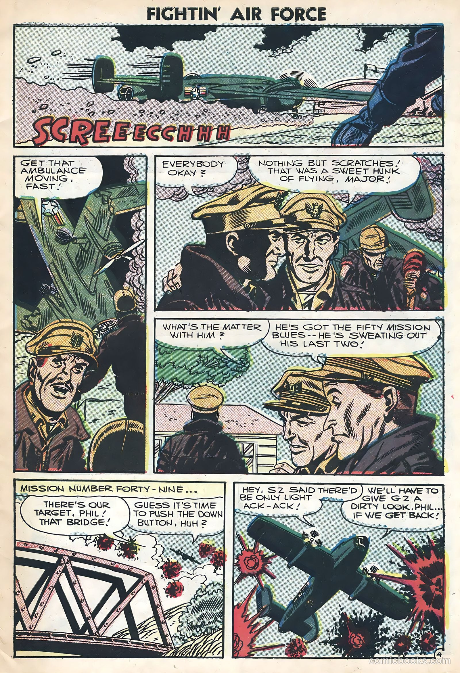 Fightin' Air Force #5 (1956) — page 7 of 36