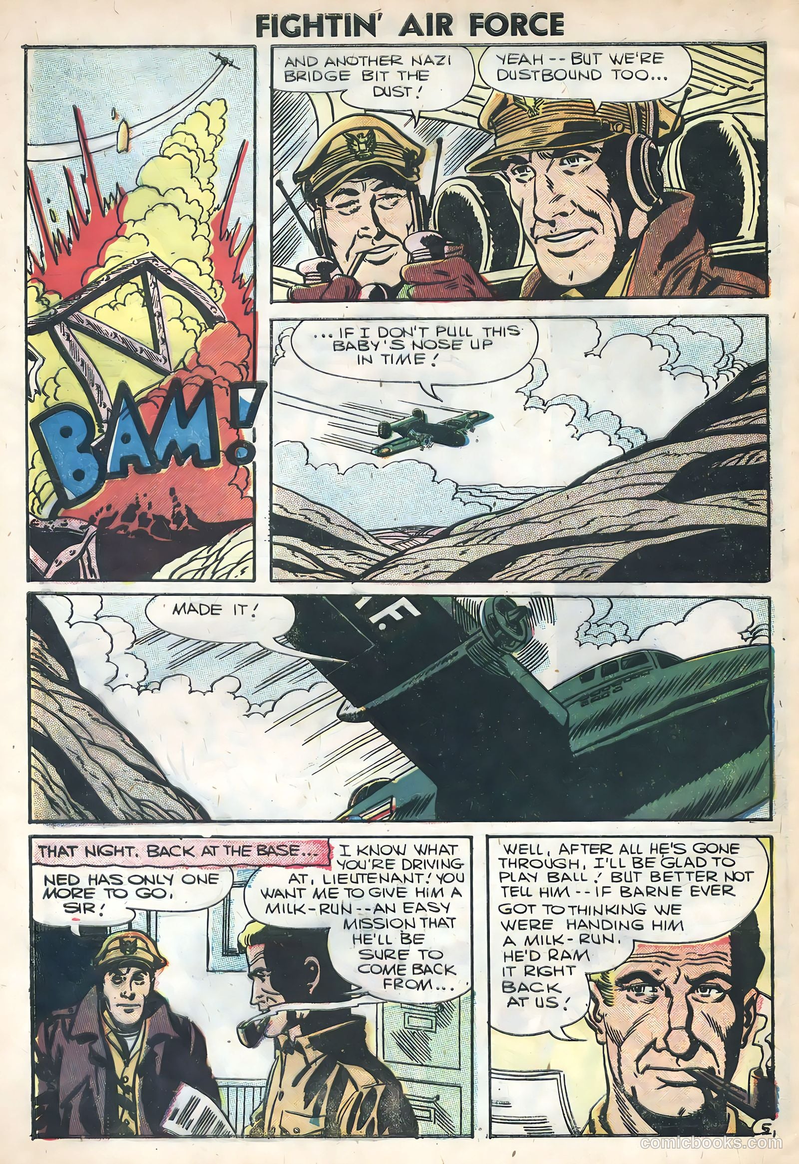 Fightin' Air Force #5 (1956) — page 8 of 36