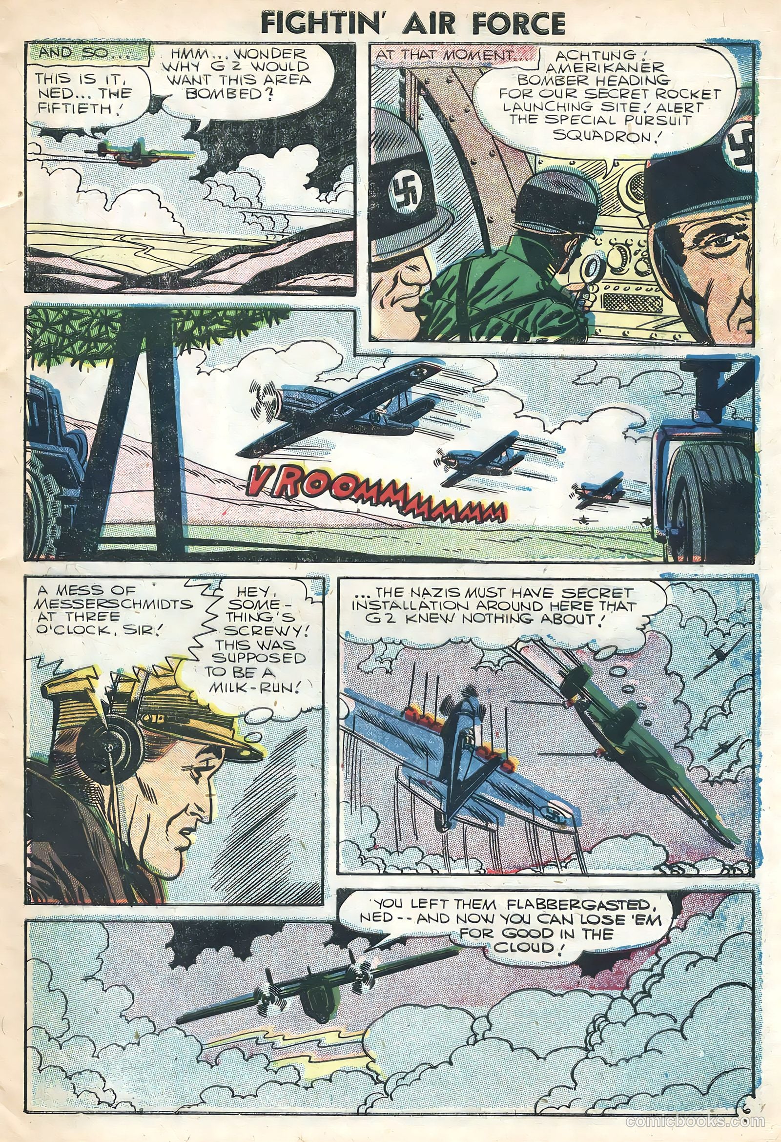 Fightin' Air Force #5 (1956) — page 9 of 36