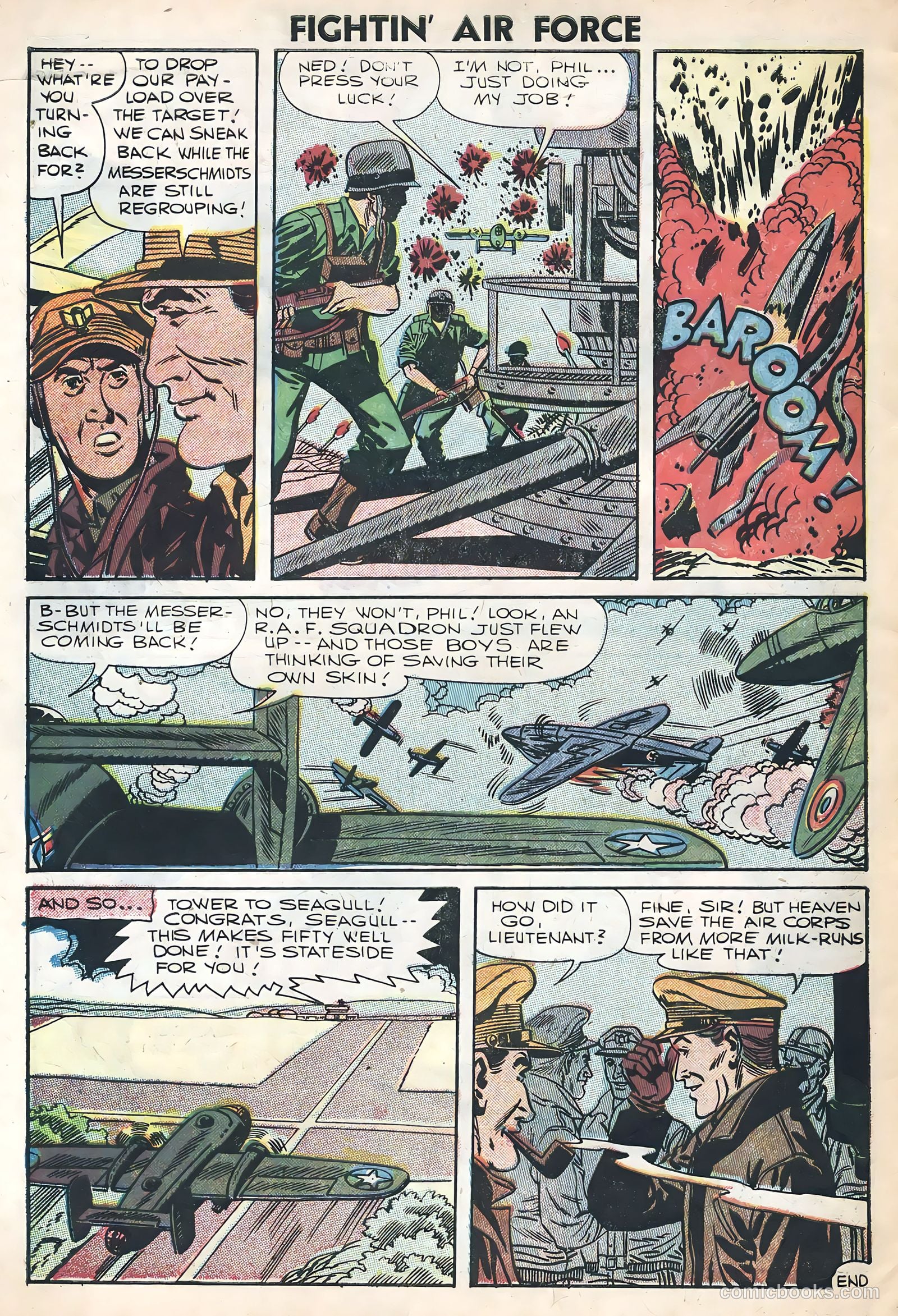 Fightin' Air Force #5 (1956) — page 10 of 36