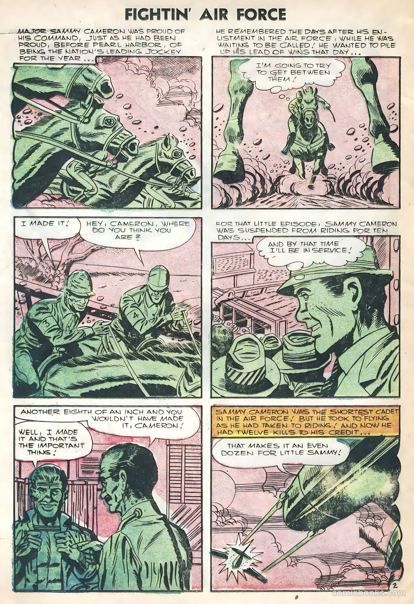 Fightin' Air Force #5 (1956) — page 12 of 36