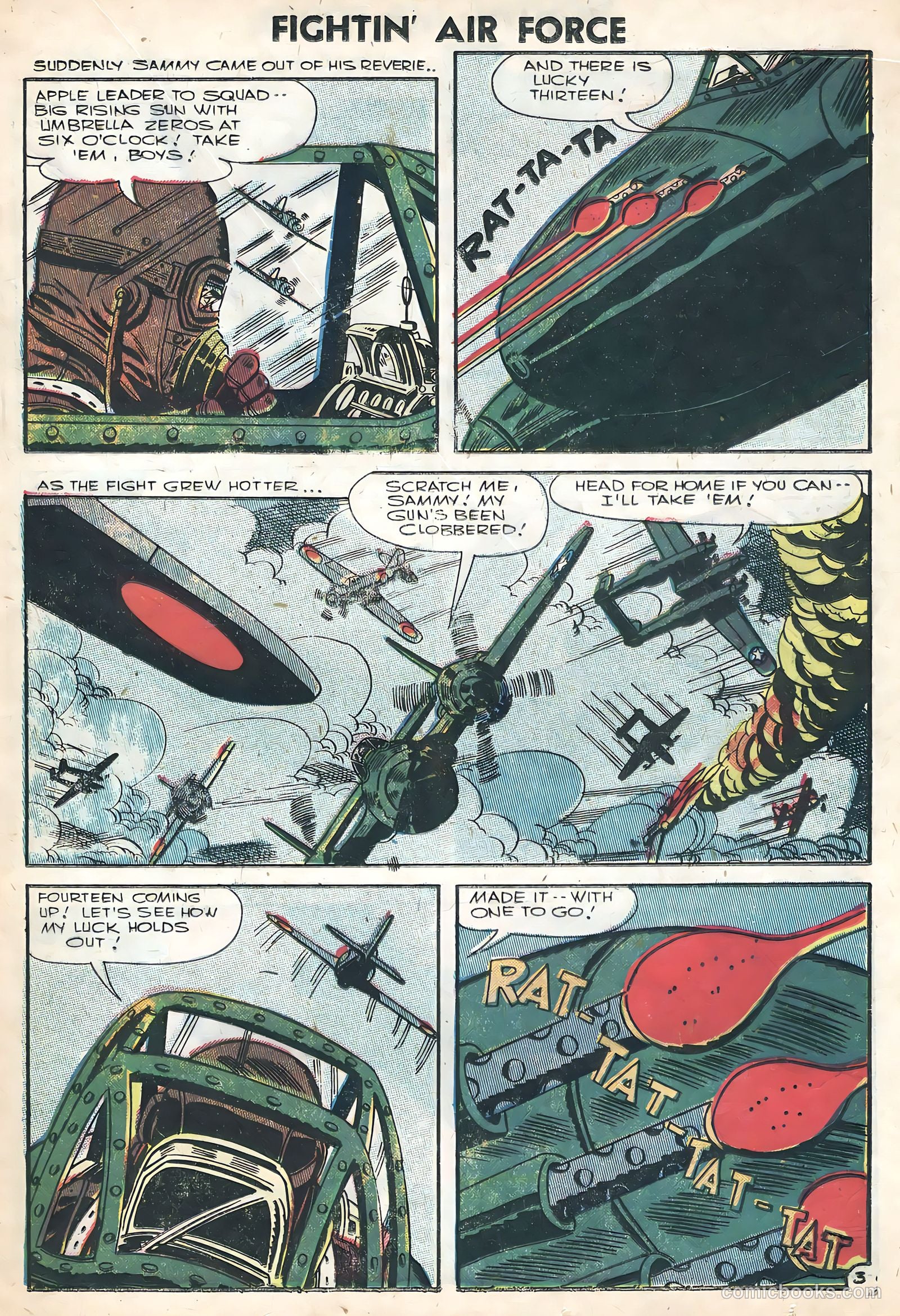 Fightin' Air Force #5 (1956) — page 13 of 36