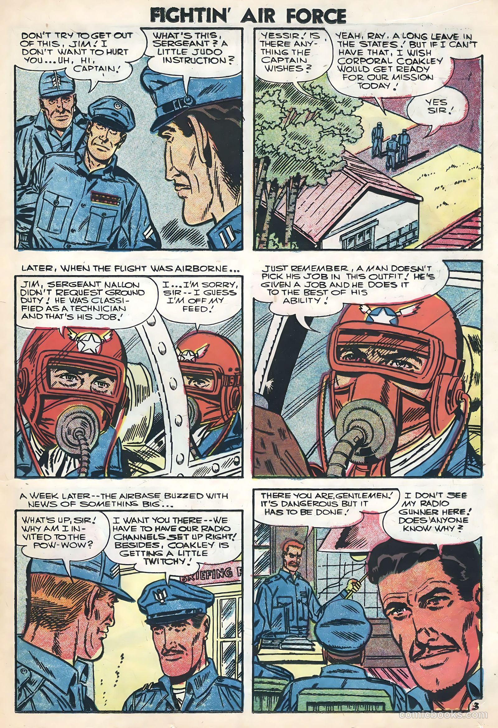 Fightin' Air Force #5 (1956) — page 23 of 36