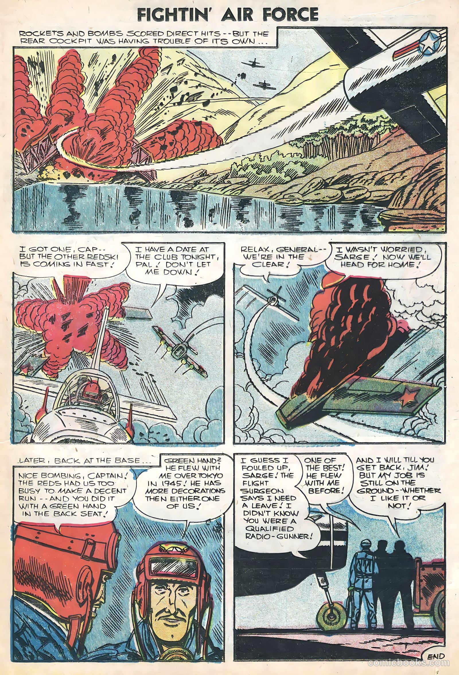 Fightin' Air Force #5 (1956) — page 25 of 36