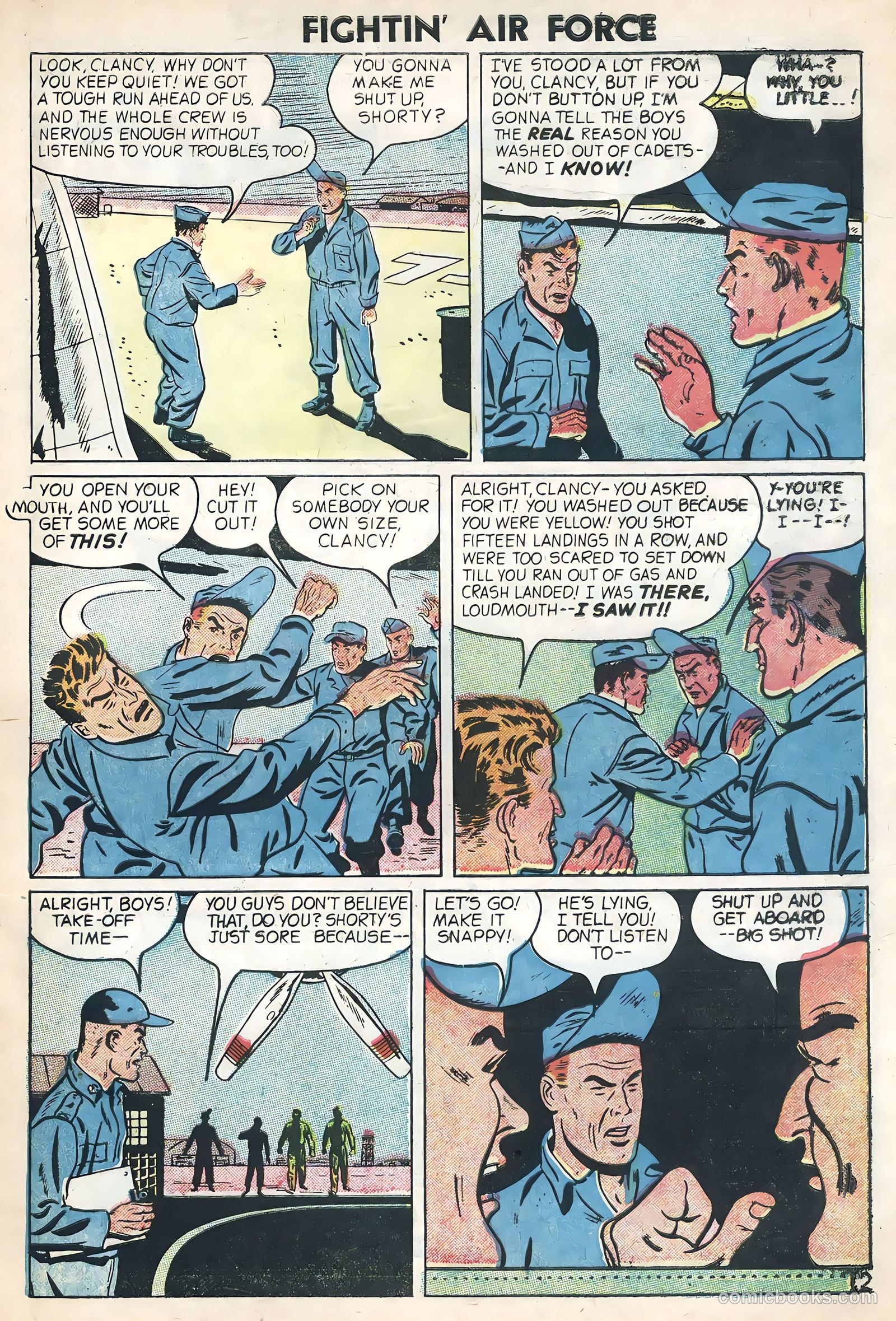 Fightin' Air Force #5 (1956) — page 27 of 36