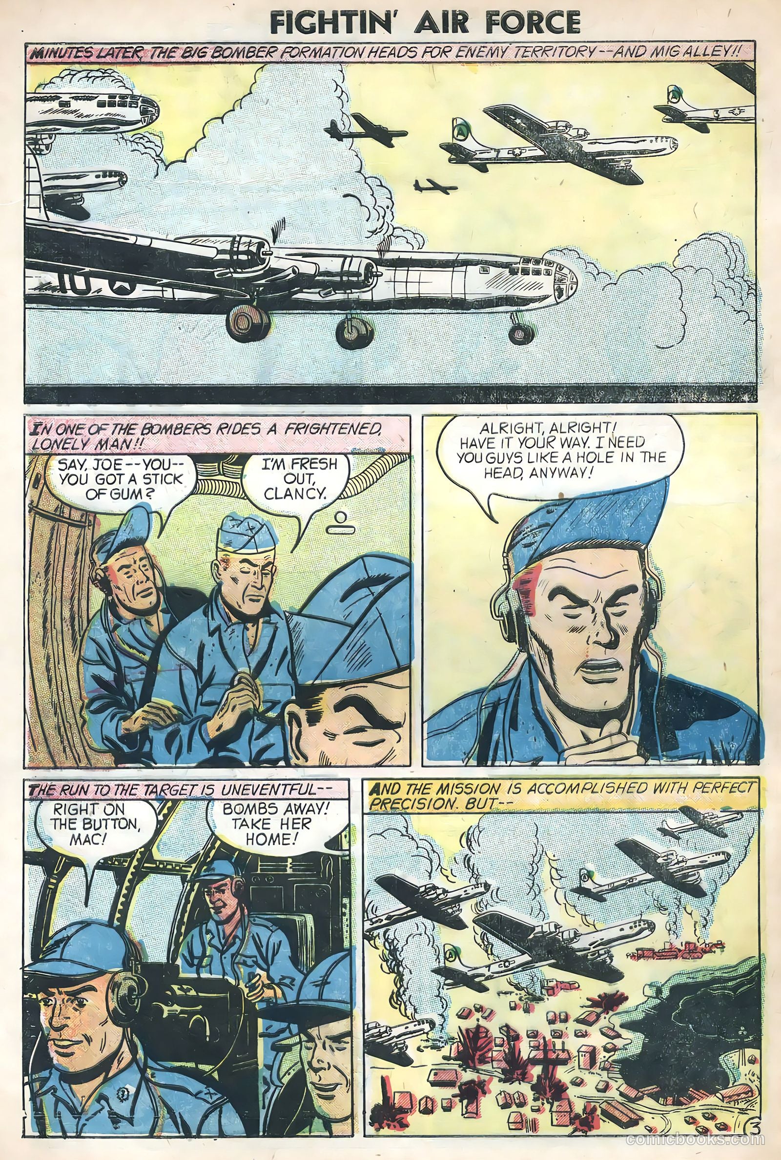 Fightin' Air Force #5 (1956) — page 28 of 36