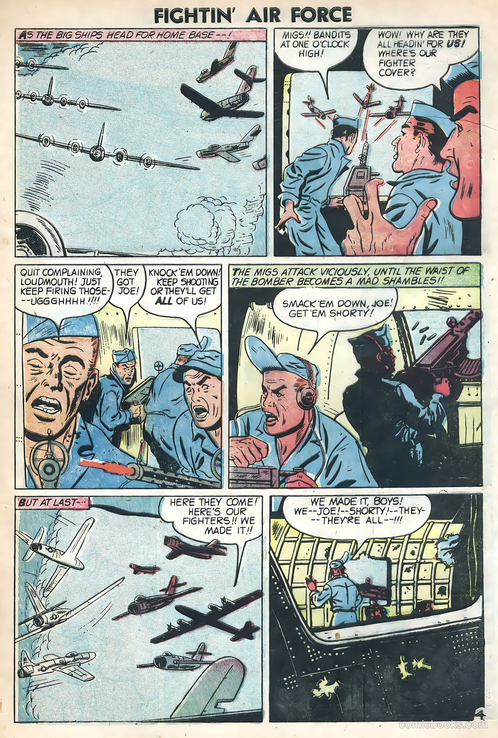 Fightin' Air Force #5 (1956) — page 29 of 36