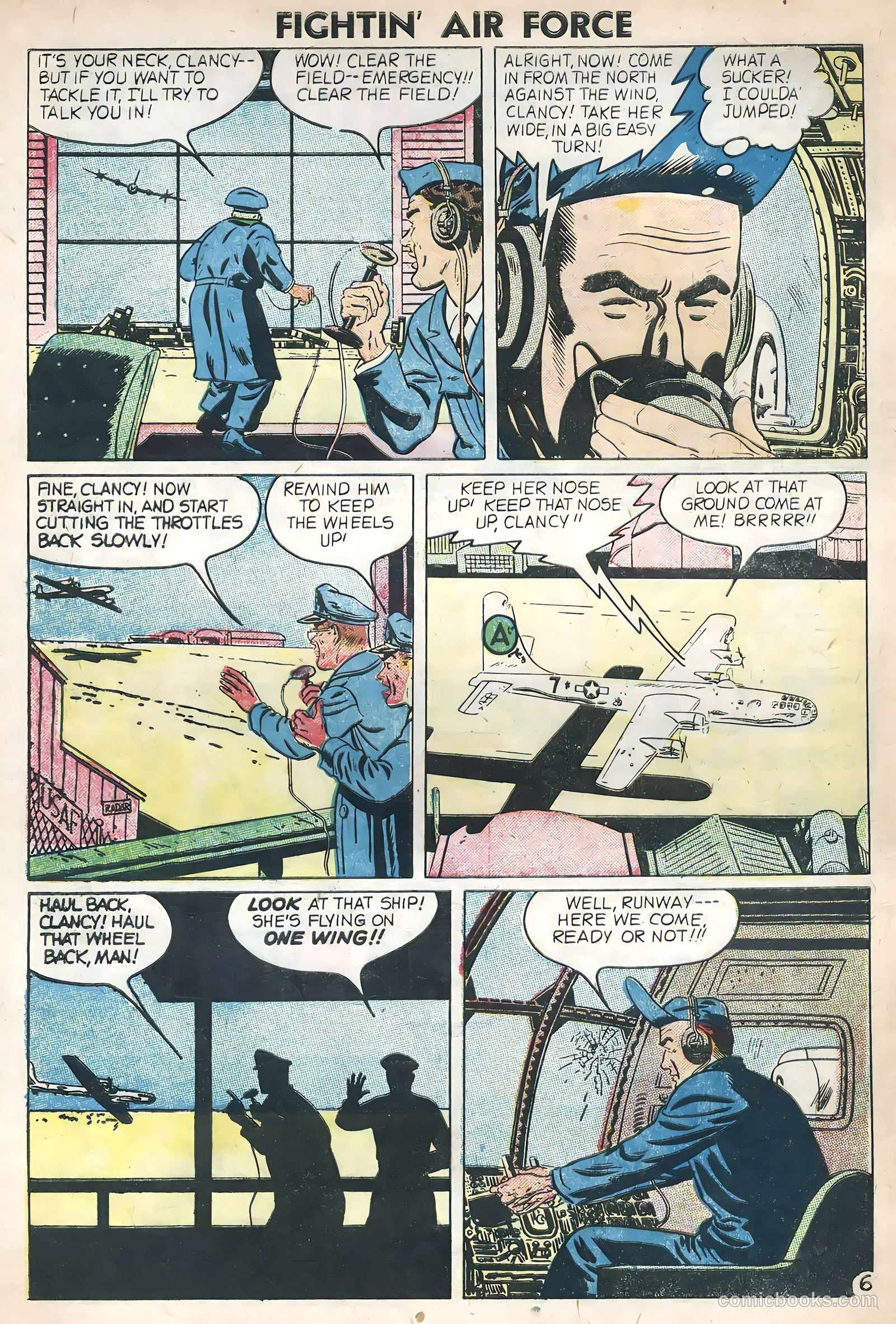 Fightin' Air Force #5 (1956) — page 32 of 36