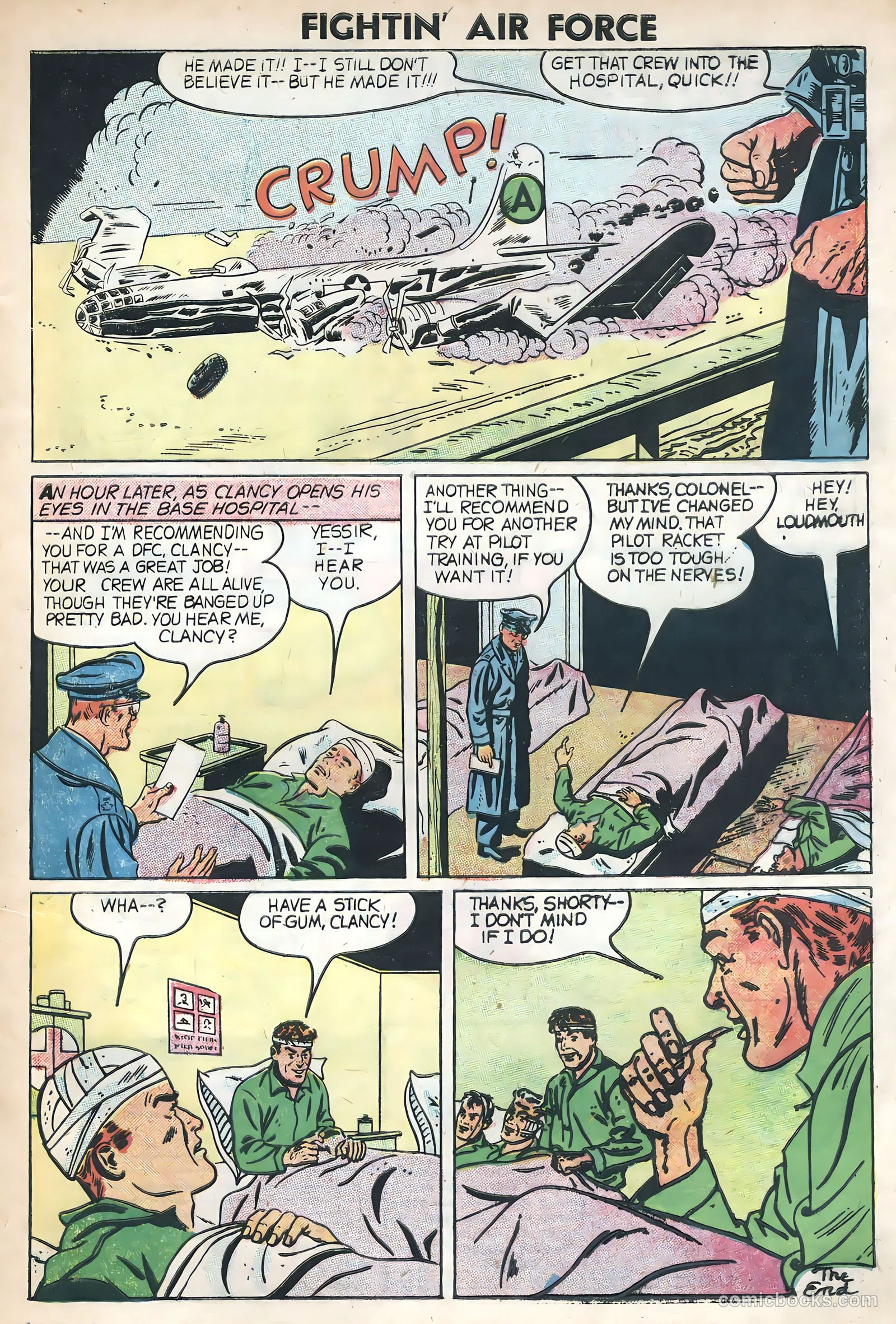 Fightin' Air Force #5 (1956) — page 33 of 36