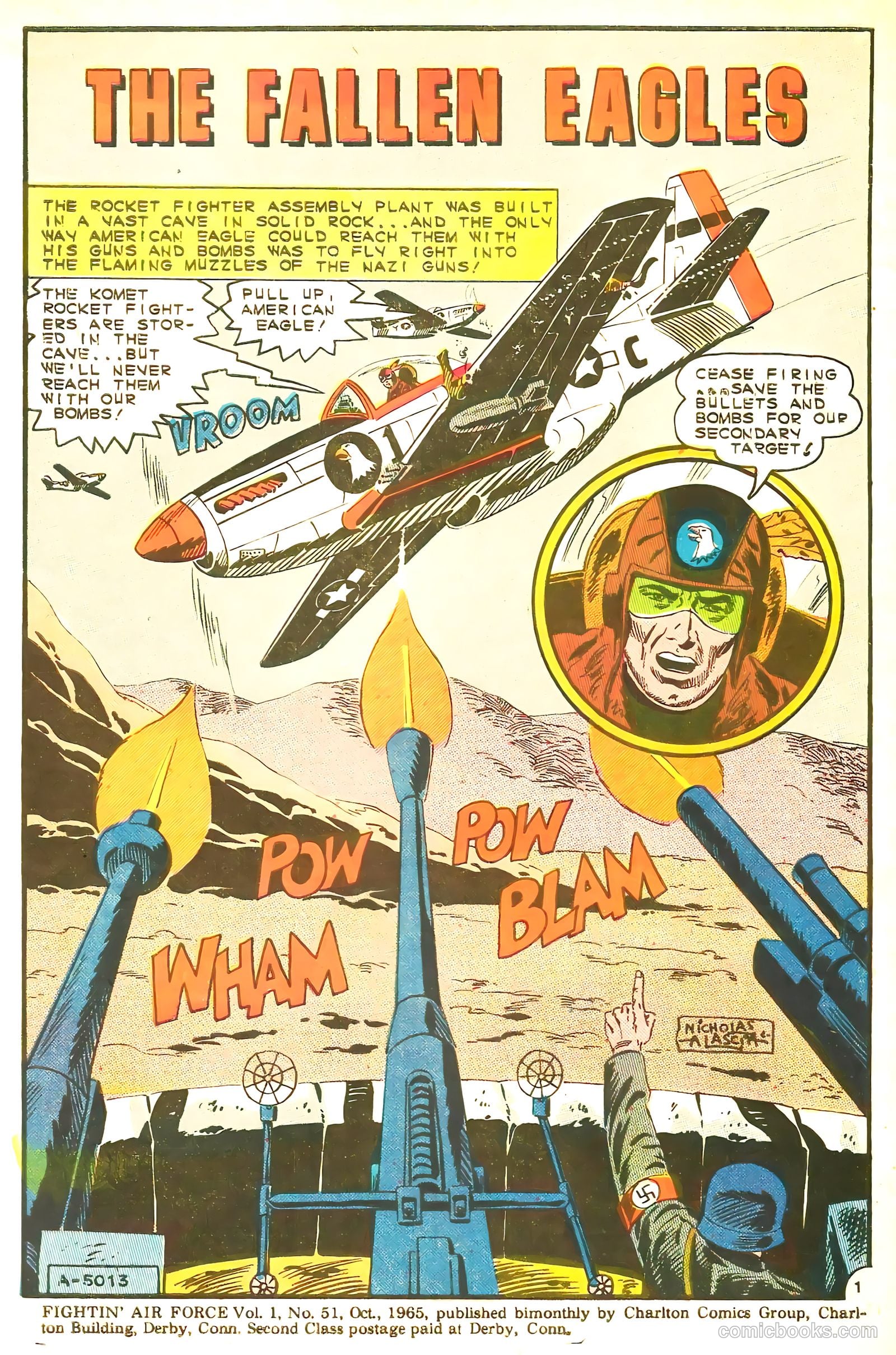 Fightin' Air Force #51 (1965) — page 3 of 36
