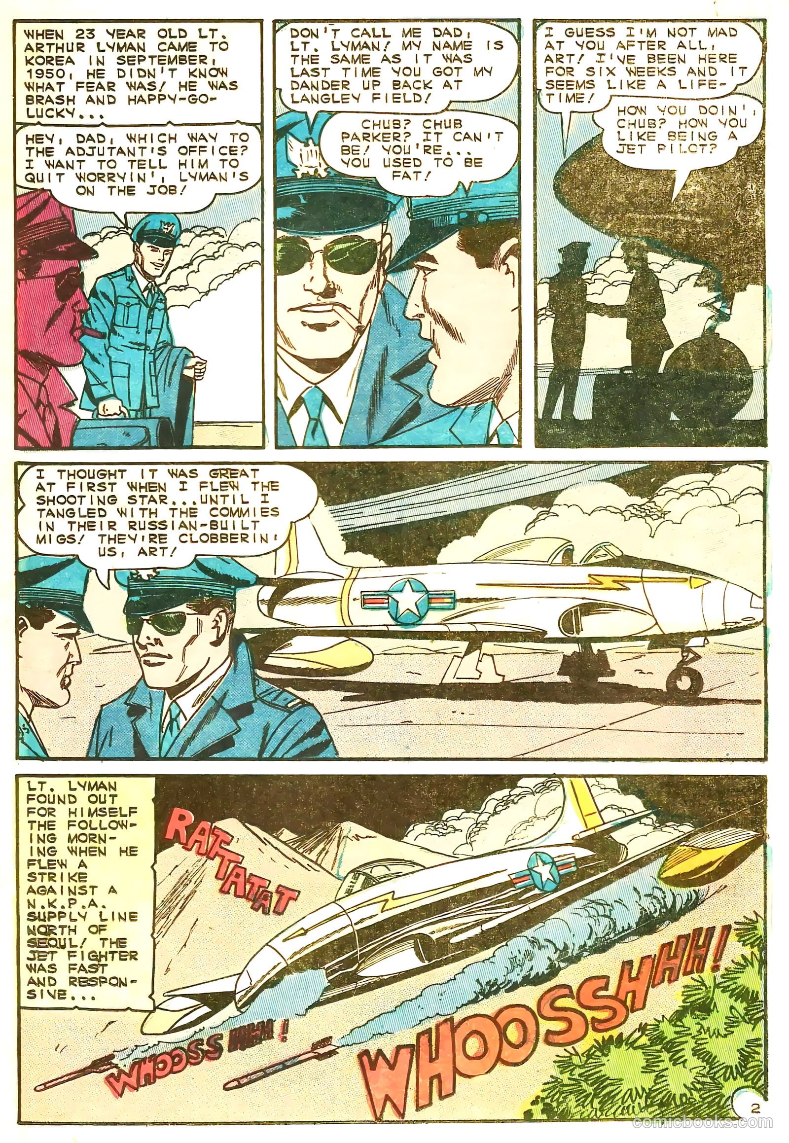 Fightin' Air Force #51 (1965) — page 21 of 36
