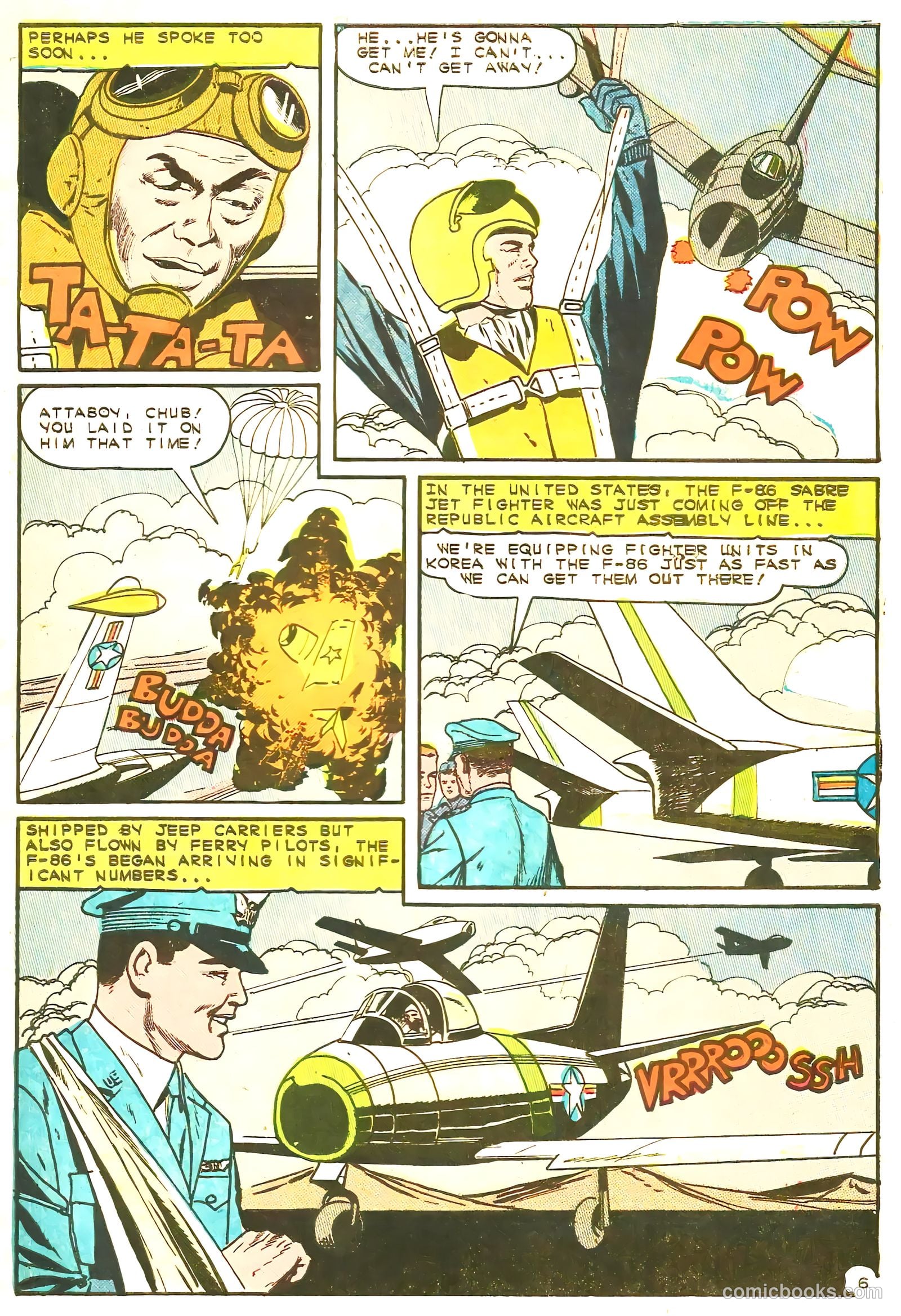 Fightin' Air Force #51 (1965) — page 27 of 36