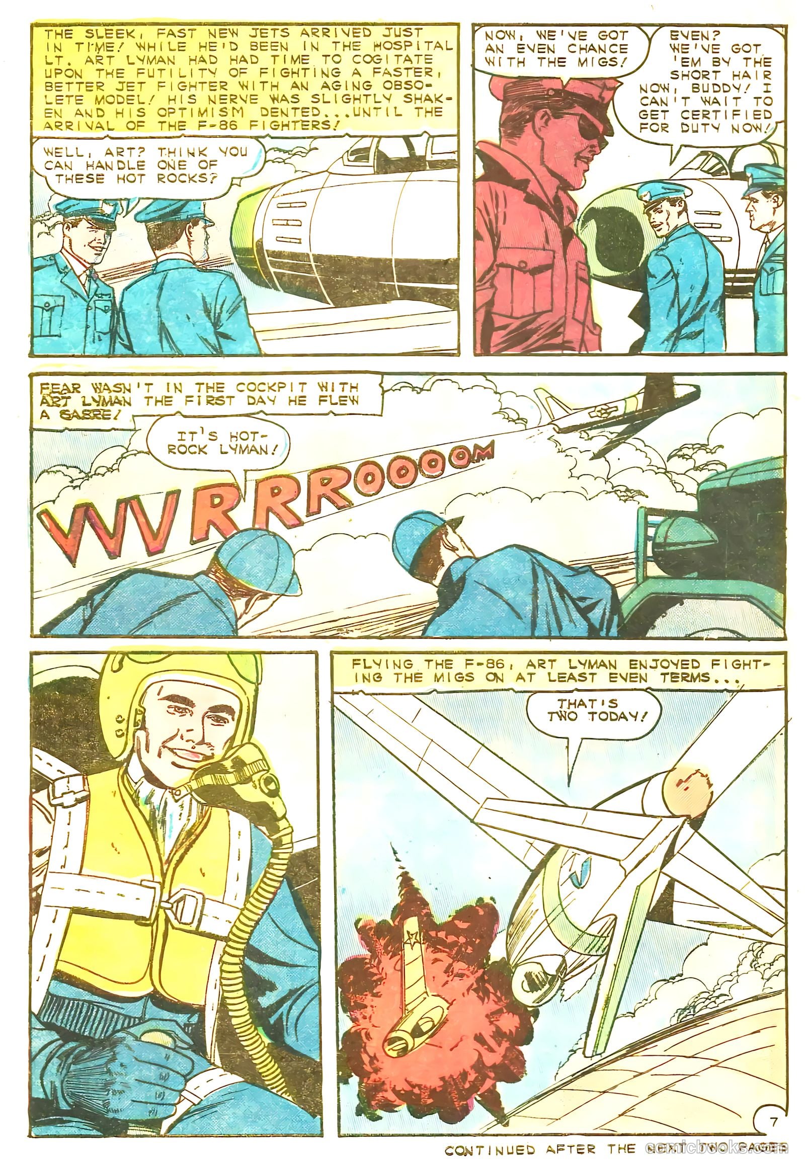 Fightin' Air Force #51 (1965) — page 28 of 36